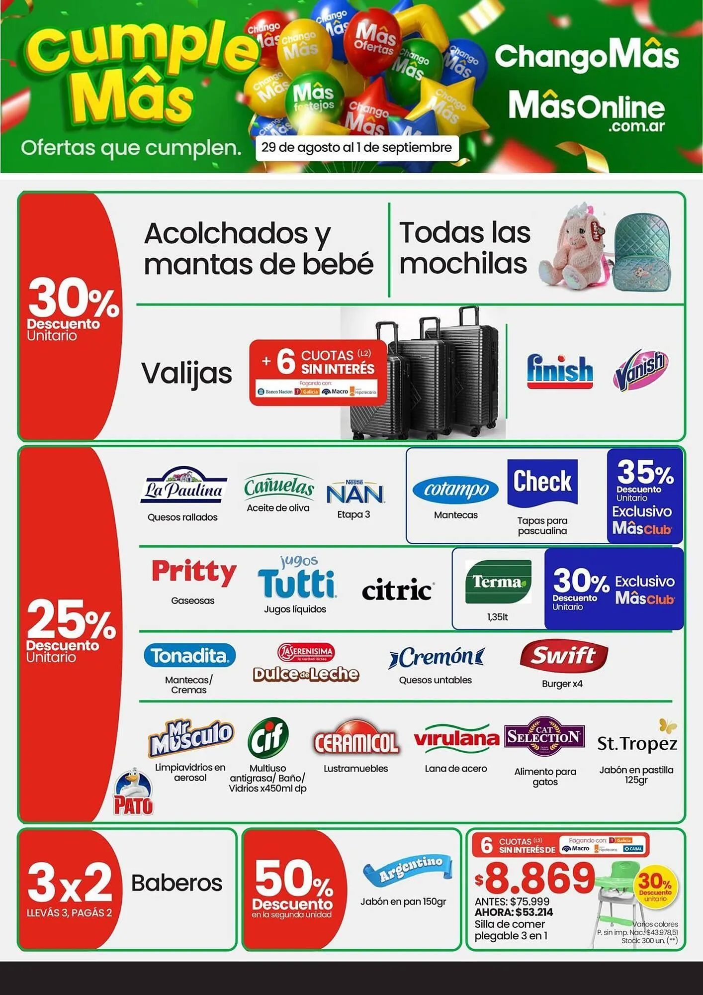 Ofertas de Catálogo Changomas 29 de agosto al 1 de septiembre 2025 - Página 5 del catálogo