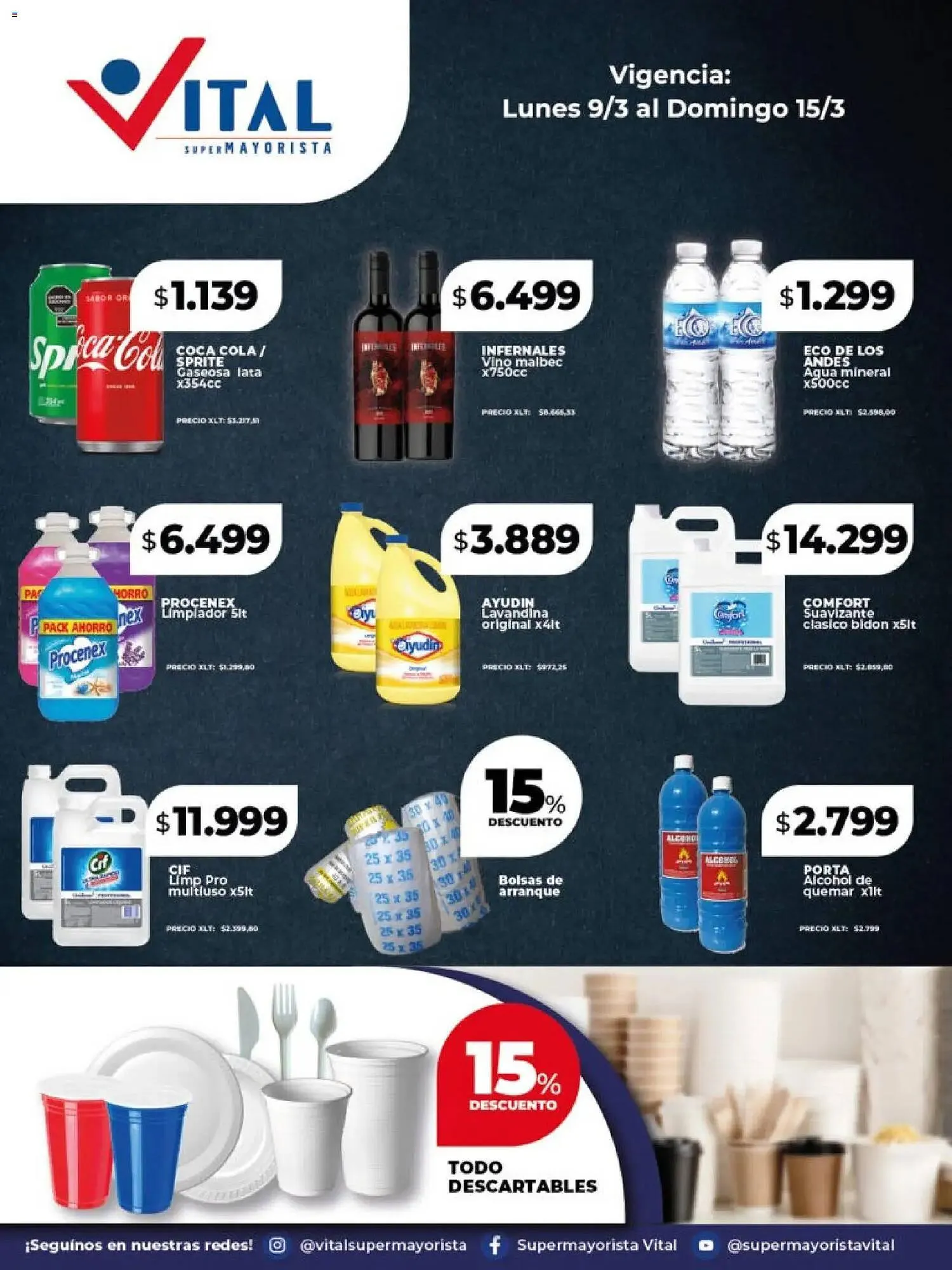 Ofertas de Catálogo Supermayorista Vital 9 de marzo al 15 de marzo 2026 - Página 5 del catálogo