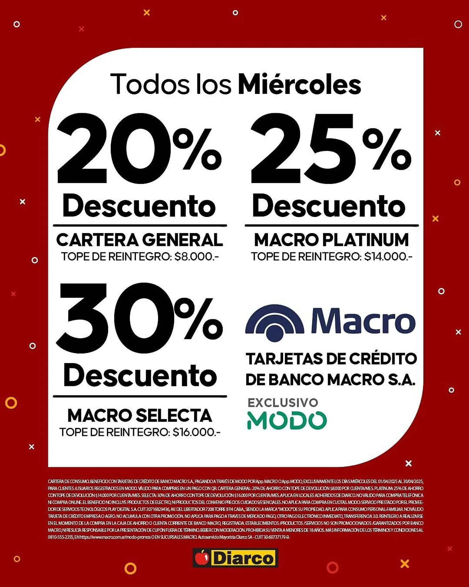 Ofertas de Catálogo Diarco 8 de abril al 30 de abril 2025 - Página 1 del catálogo