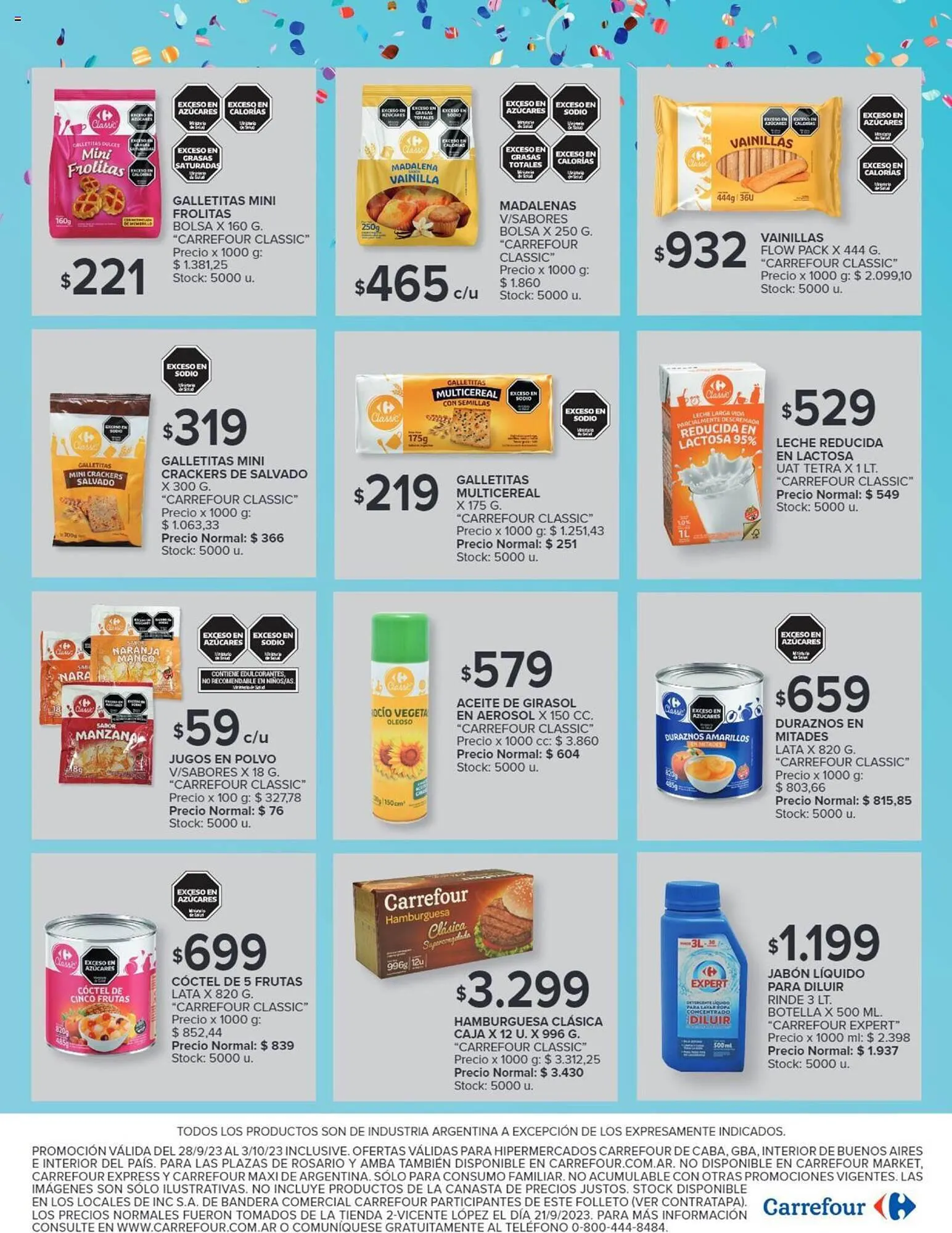 Ofertas de Catálogo Carrefour 28 de septiembre al 3 de octubre 2023 - Página 7 del catálogo