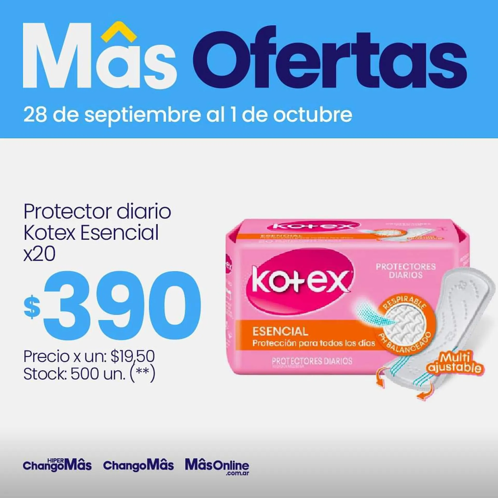 Ofertas de Catálogo Changomas 29 de septiembre al 1 de octubre 2023 - Página 1 del catálogo