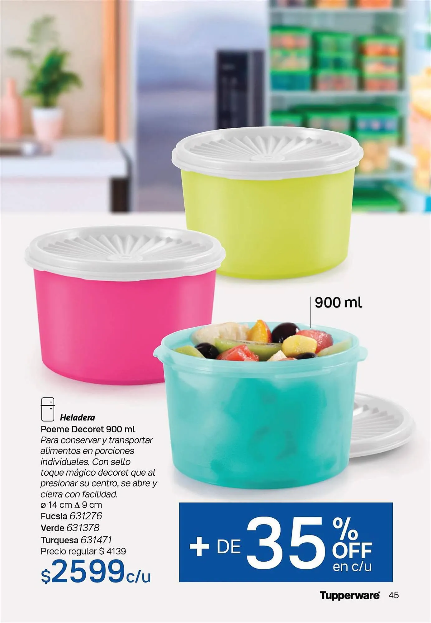 Ofertas de Catálogo Tupperware 25 de septiembre al 31 de octubre 2023 - Página 46 del catálogo