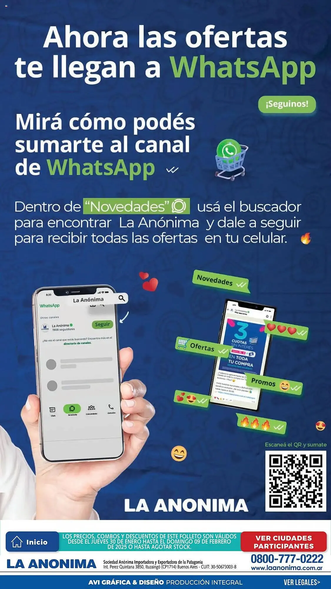 Ofertas de Catálogo La Anonima 30 de enero al 9 de febrero 2025 - Página 52 del catálogo