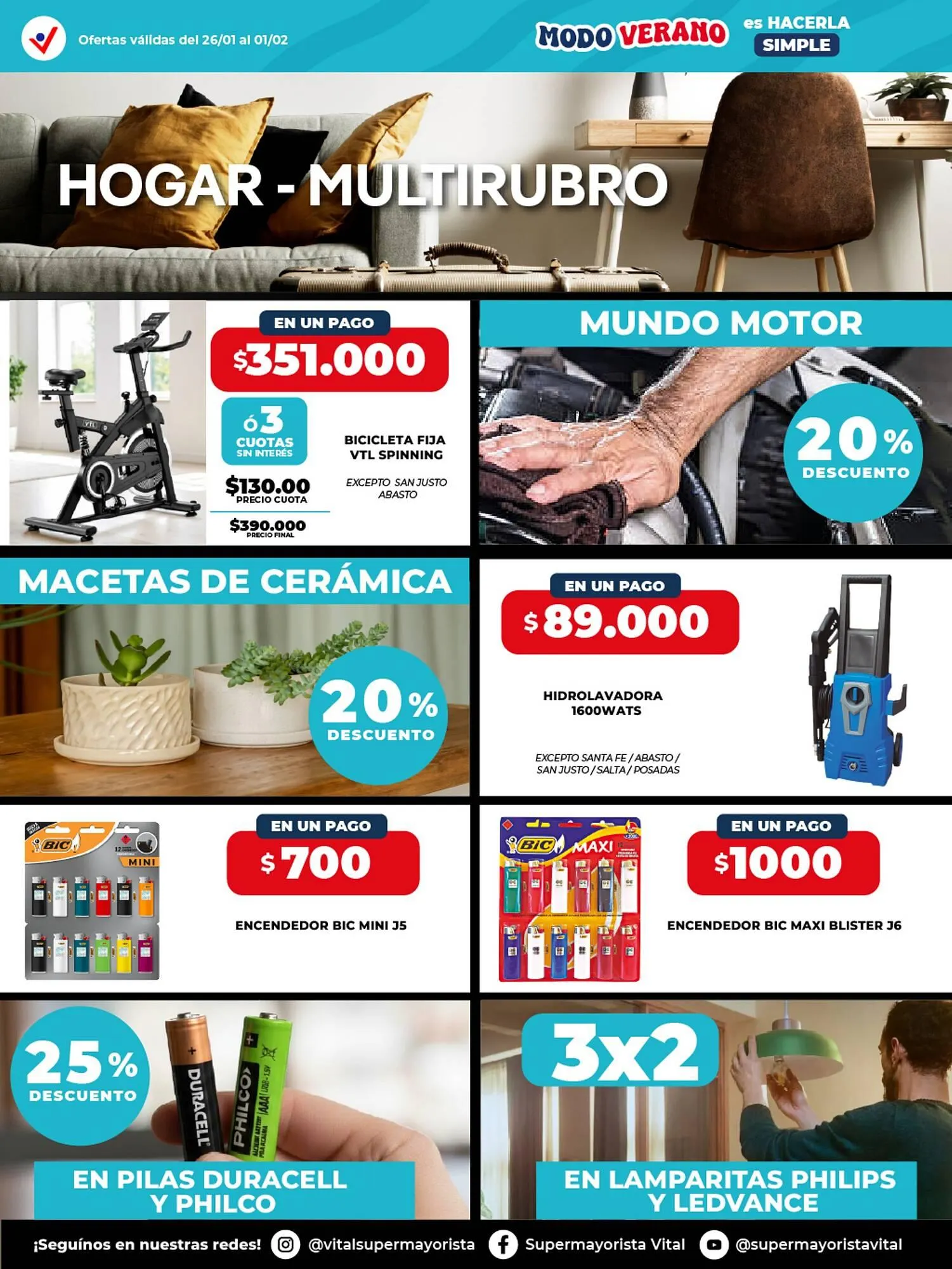 Ofertas de Catálogo Supermayorista Vital 26 de enero al 1 de febrero 2026 - Página 4 del catálogo