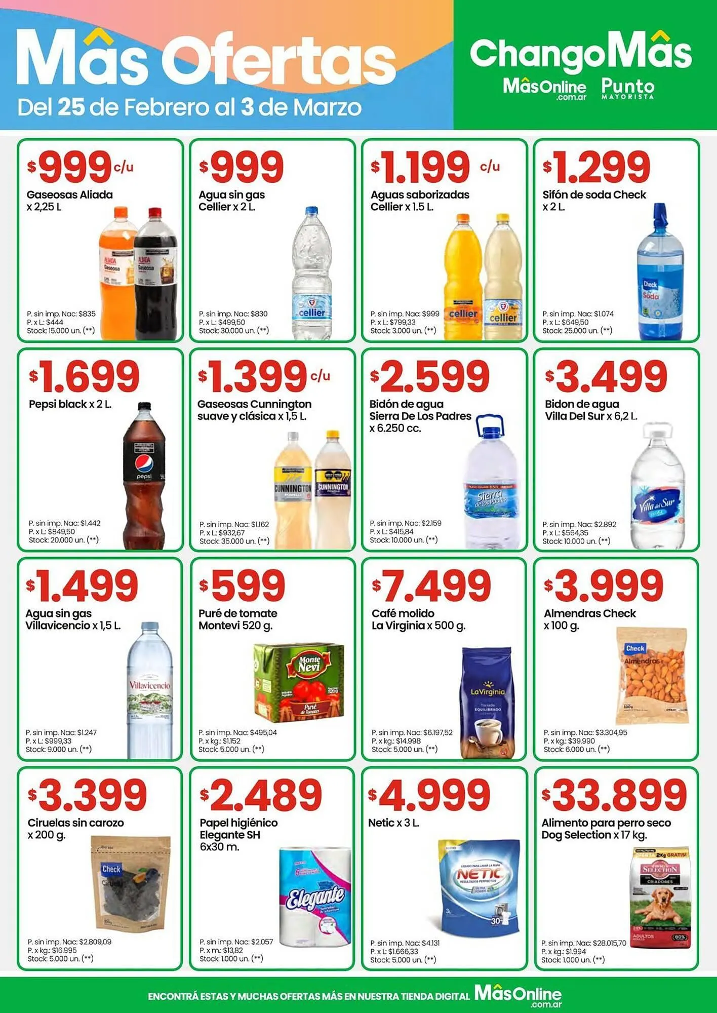 Ofertas de Catálogo Changomas 25 de febrero al 3 de marzo 2026 - Página 7 del catálogo