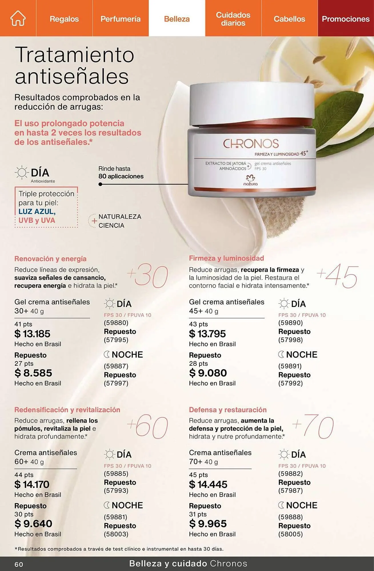 Ofertas de Catálogo Natura 27 de septiembre al 31 de octubre 2023 - Página 60 del catálogo