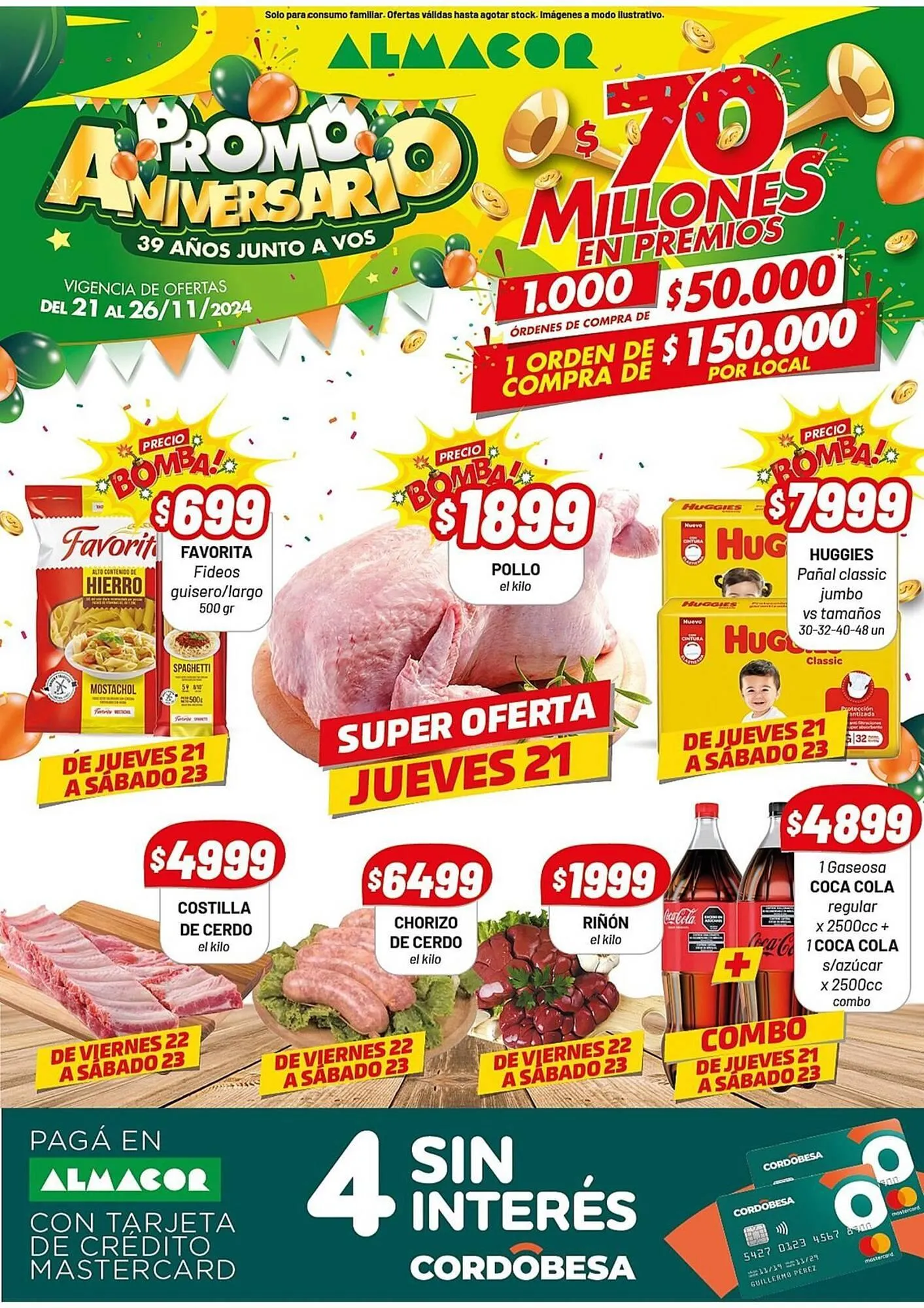 Ofertas de Catálogo Almacor 21 de noviembre al 5 de diciembre 2024 - Página 1 del catálogo