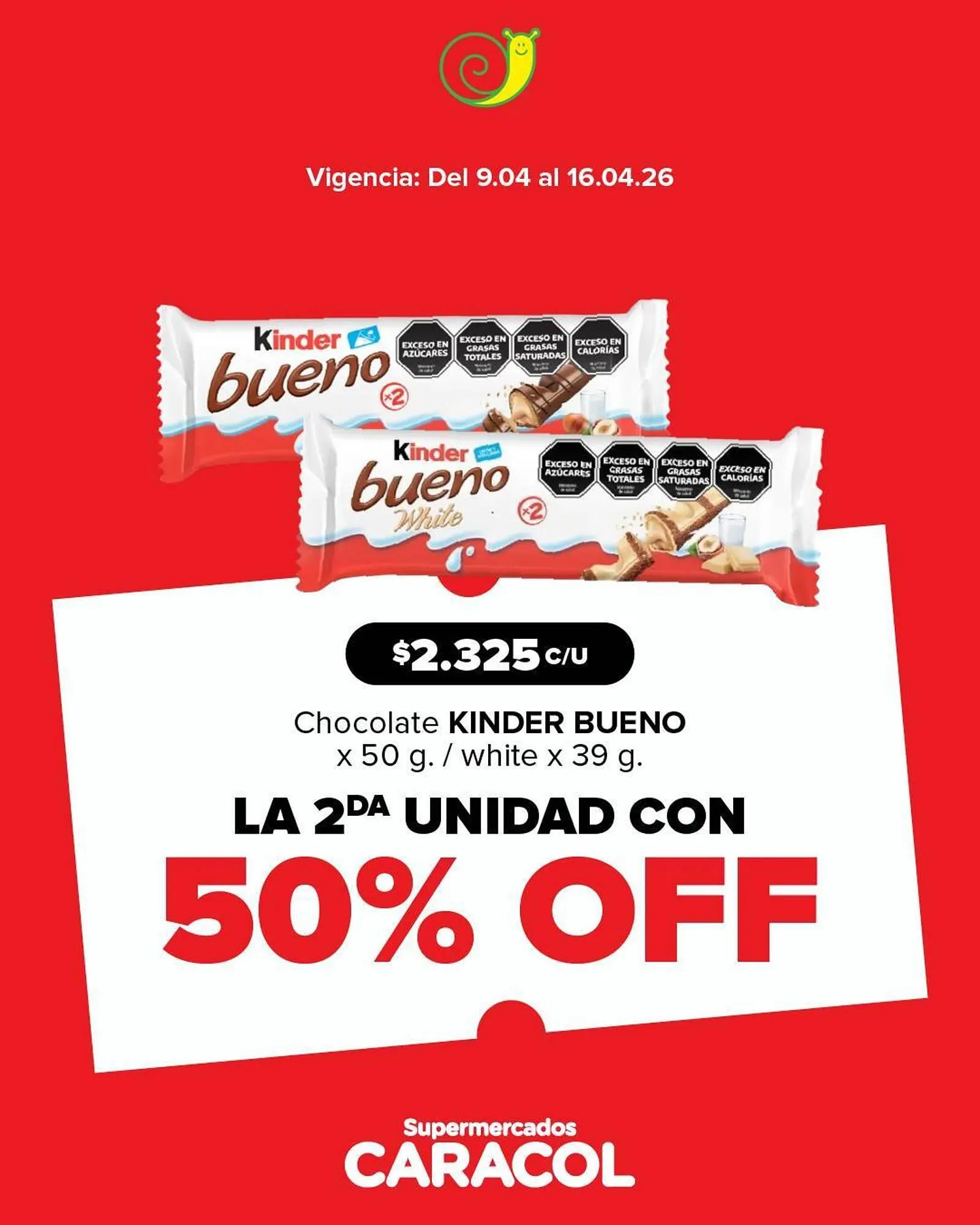 Ofertas de Catálogo Supermercados Caracol 9 de abril al 16 de abril 2026 - Página 2 del catálogo