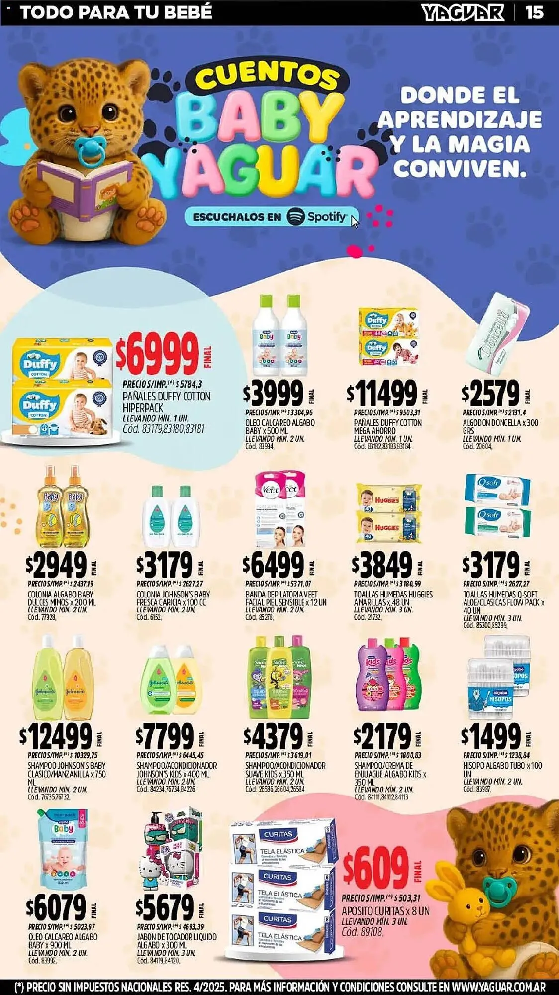 Ofertas de Catálogo Supermercados Yaguar 2 de marzo al 8 de marzo 2026 - Página 15 del catálogo