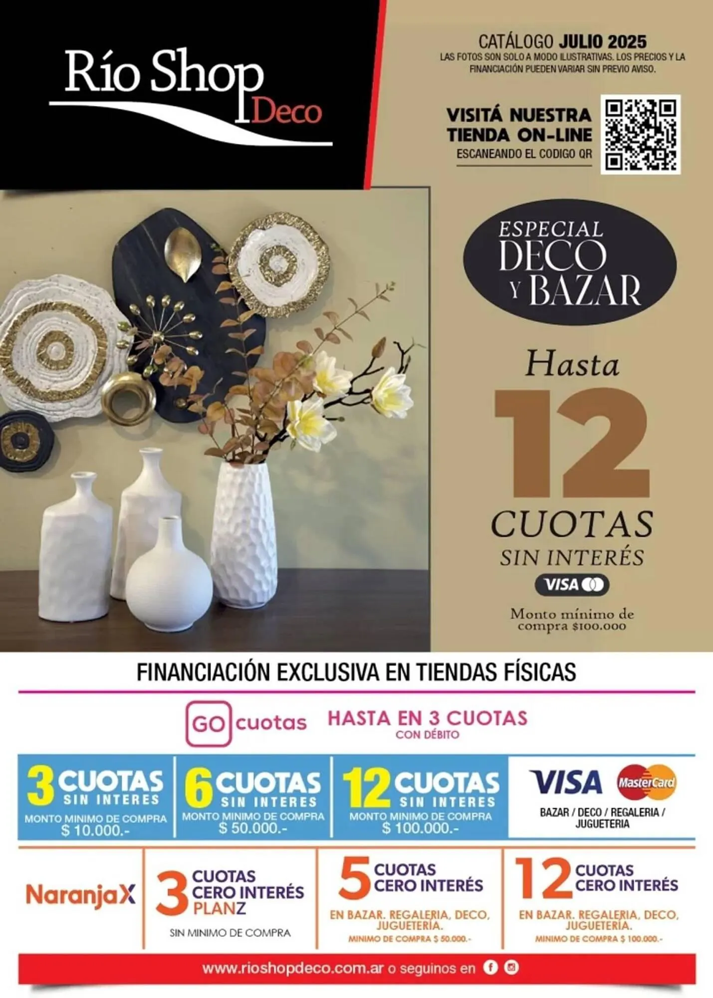 Ofertas de Catálogo Rio Shop Deco 1 de julio al 31 de julio 2025 - Página 1 del catálogo