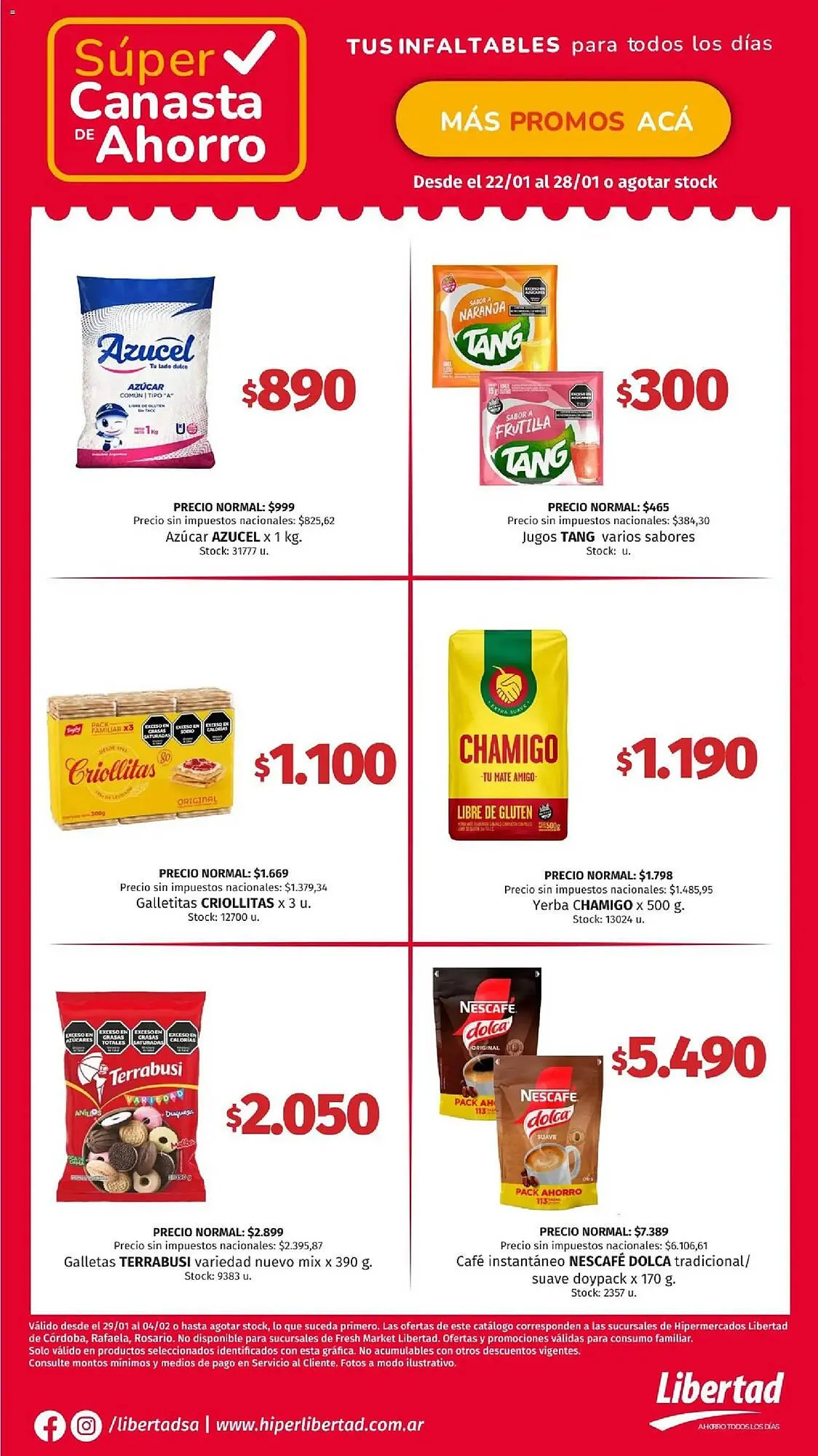 Ofertas de Catálogo Hipermercado Libertad 29 de enero al 4 de febrero 2026 - Página 3 del catálogo
