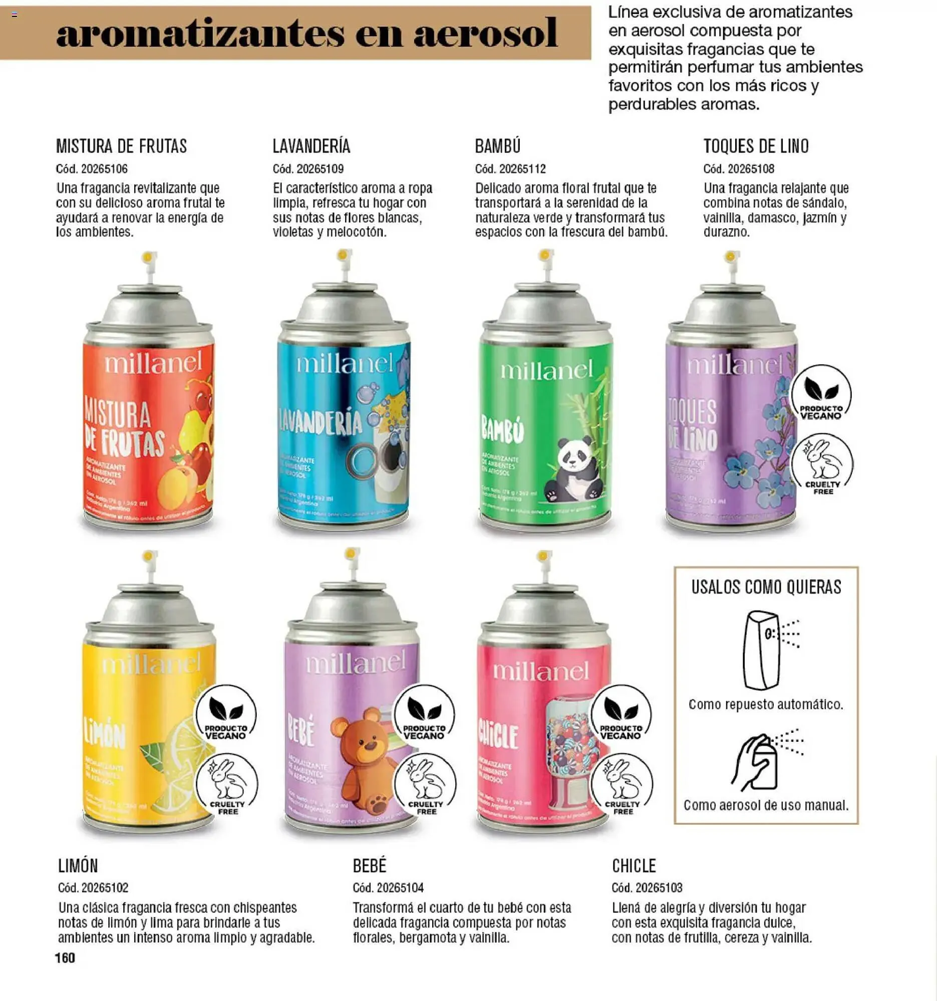 Ofertas de Catálogo Millanel Cosmética 27 de abril al 25 de mayo 2026 - Página 160 del catálogo