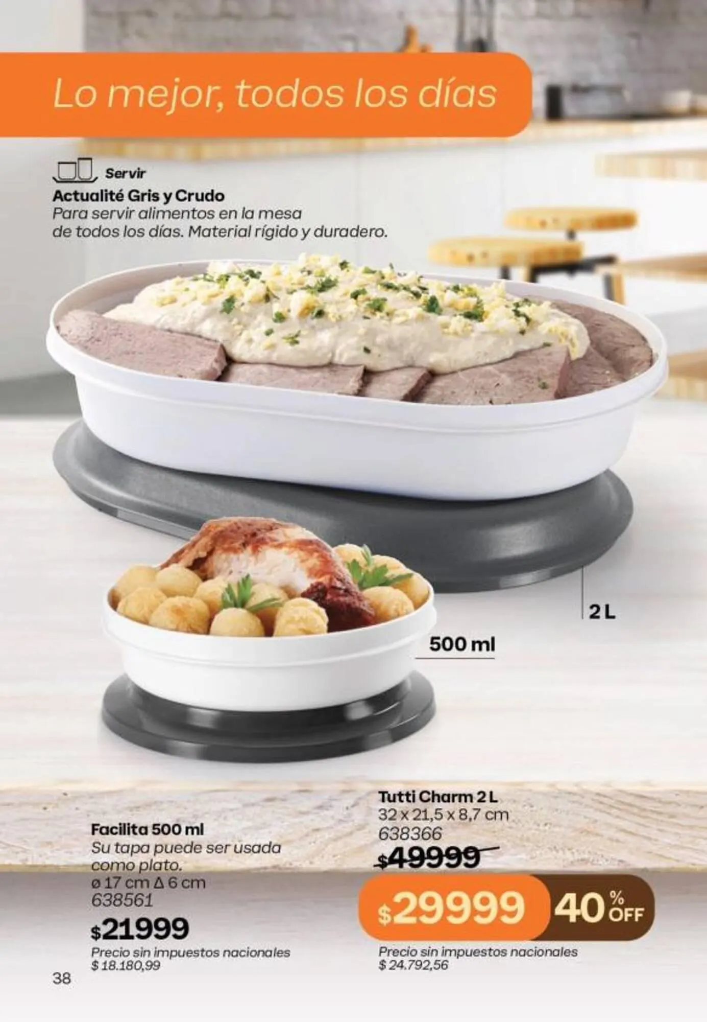 Ofertas de Folleto Tupperware 1 de octubre al 31 de octubre 2025 - Página 39 del catálogo
