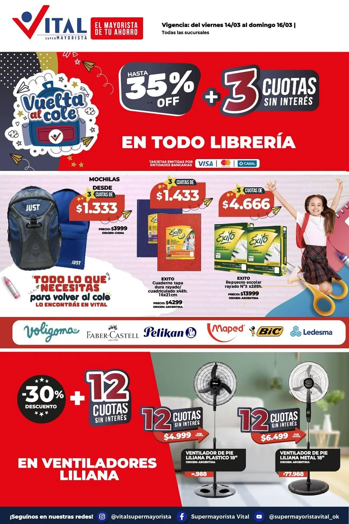 Ofertas de Catálogo Supermayorista Vital 14 de marzo al 16 de marzo 2025 - Página 5 del catálogo