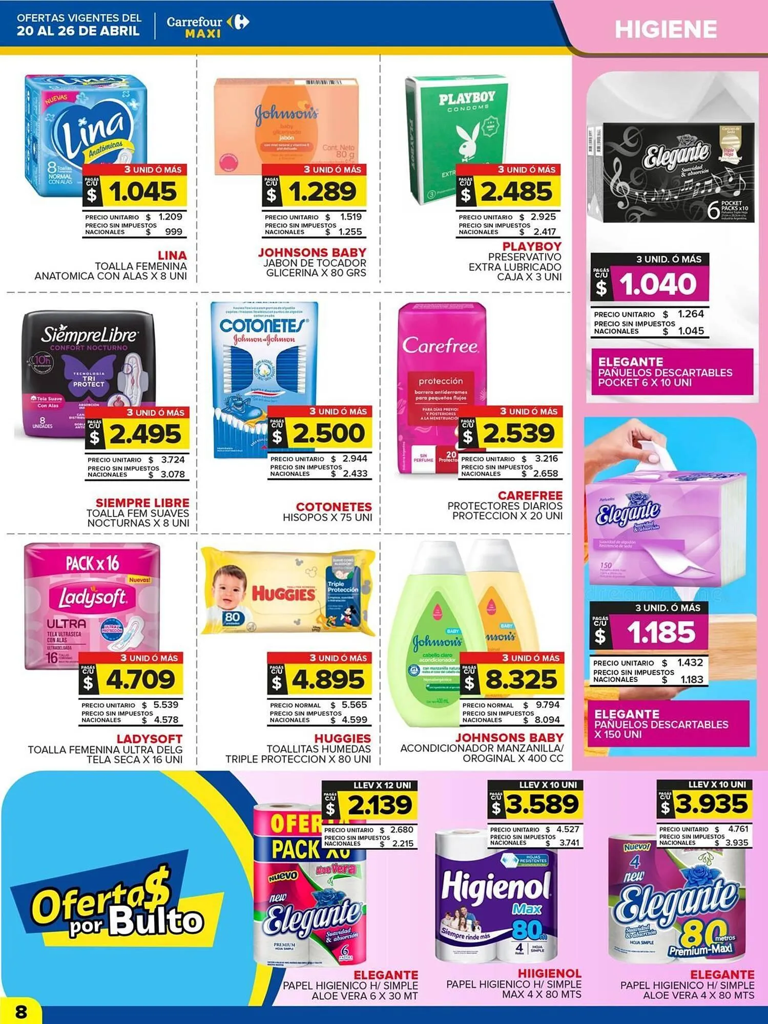 Ofertas de Folleto Carrefour Maxi 20 de abril al 27 de abril 2026 - Página 8 del catálogo