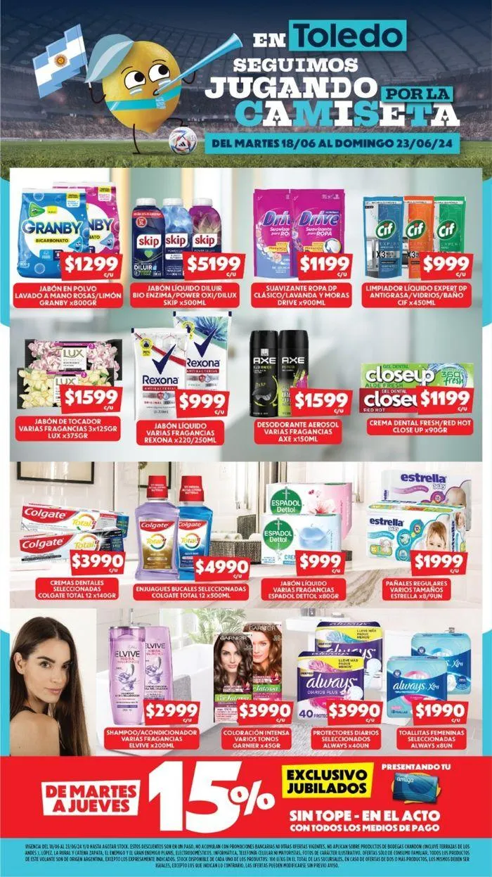 Ofertas de Catálogo Supermercados Toledo 18 de junio al 23 de junio 2024 - Página 5 del catálogo