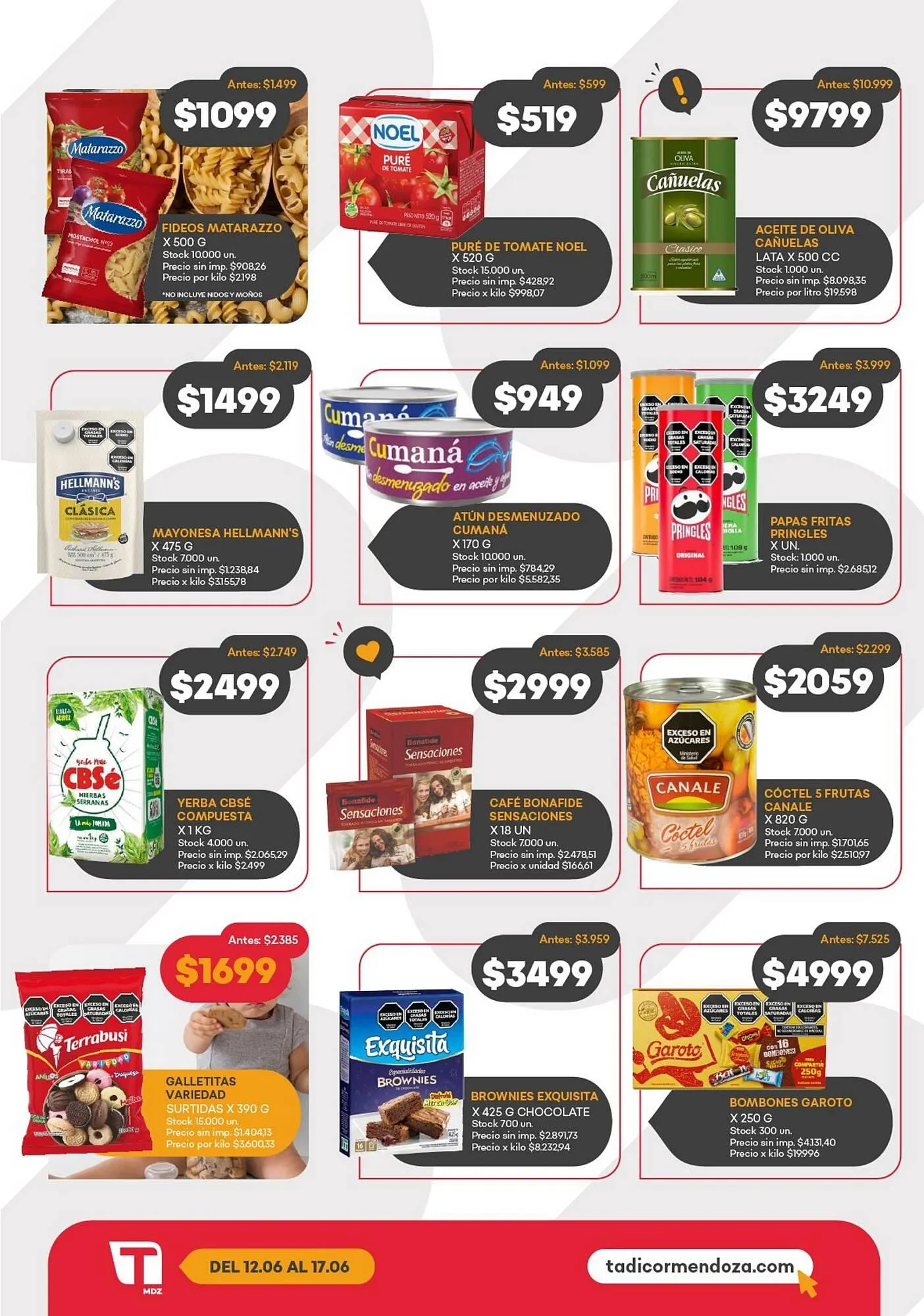 Ofertas de Catálogo Supermercados Tadicor 11 de junio al 16 de junio 2025 - Página 2 del catálogo