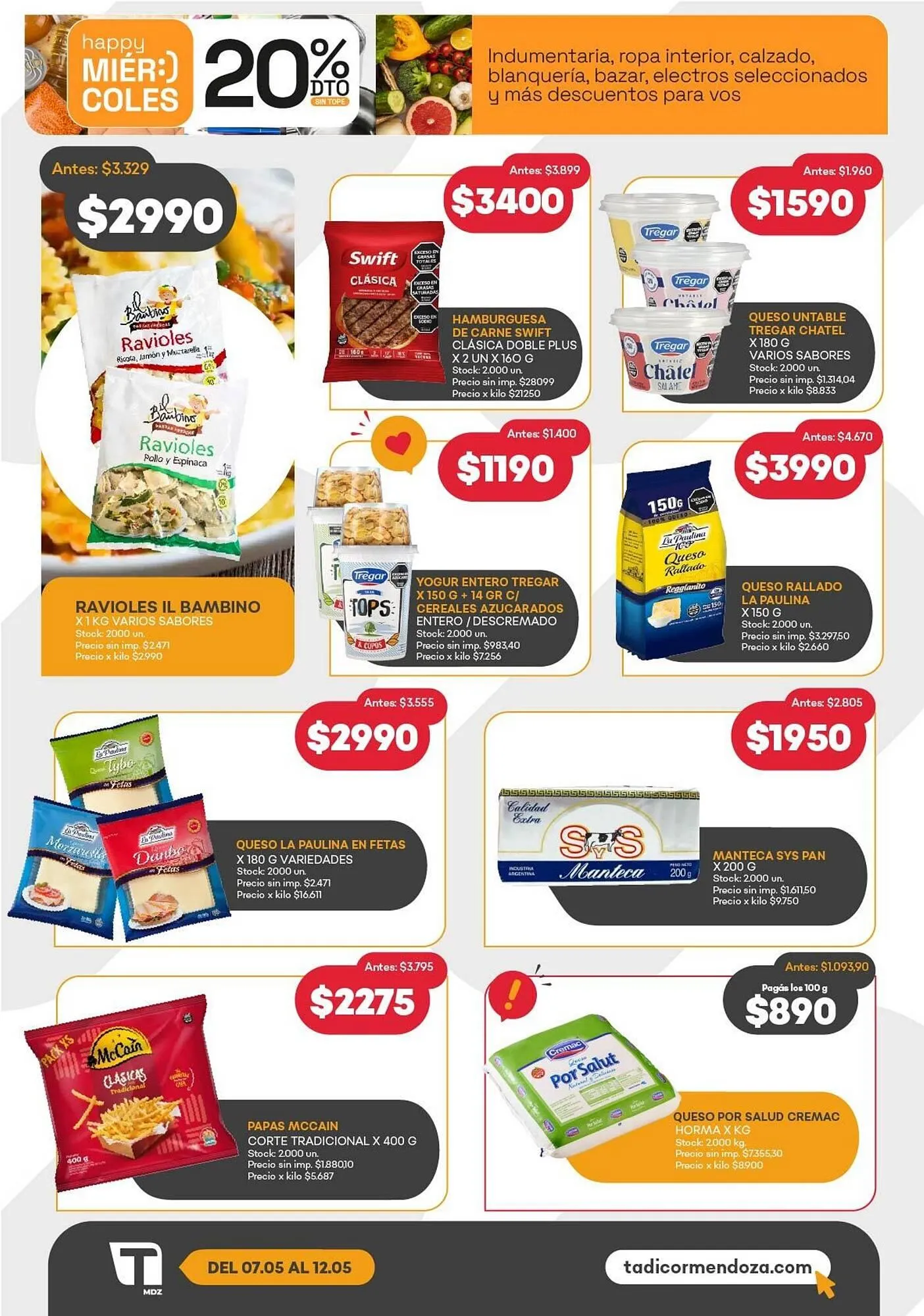 Ofertas de Catálogo Supermercados Tadicor 6 de mayo al 12 de mayo 2026 - Página 4 del catálogo