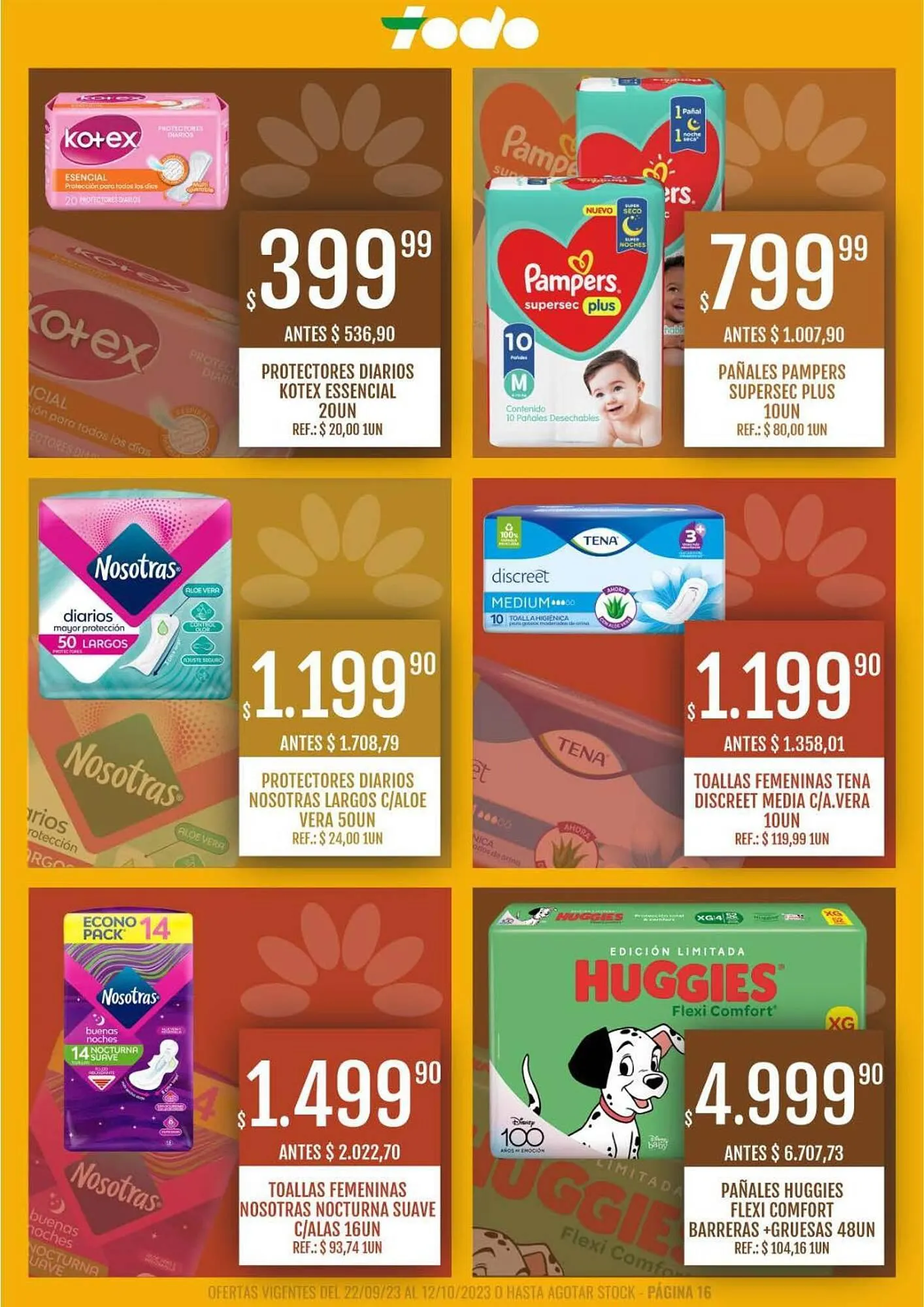 Ofertas de Catálogo Supermercados Todo 22 de septiembre al 12 de octubre 2023 - Página 16 del catálogo