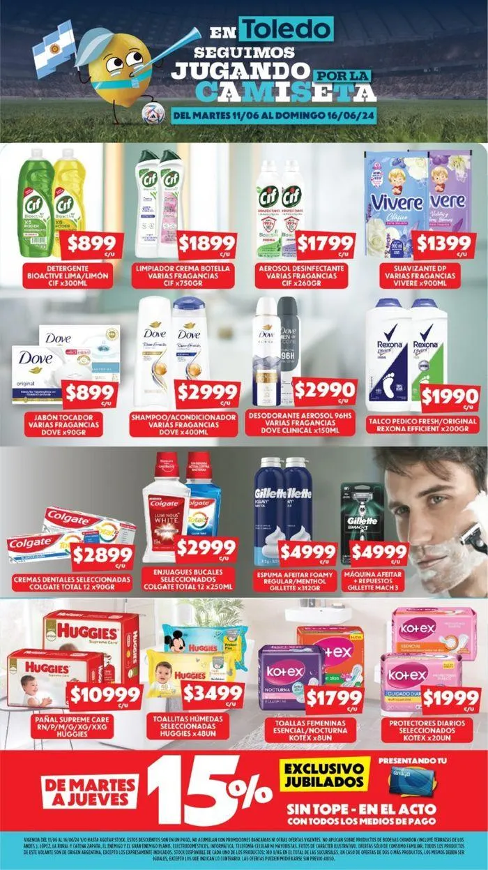 Ofertas de Catálogo Supermercados Toledo 11 de junio al 16 de junio 2024 - Página 5 del catálogo