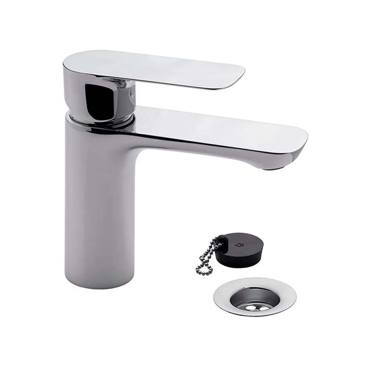 Grifería Monocomando Gris para Lavatorio Coty FV