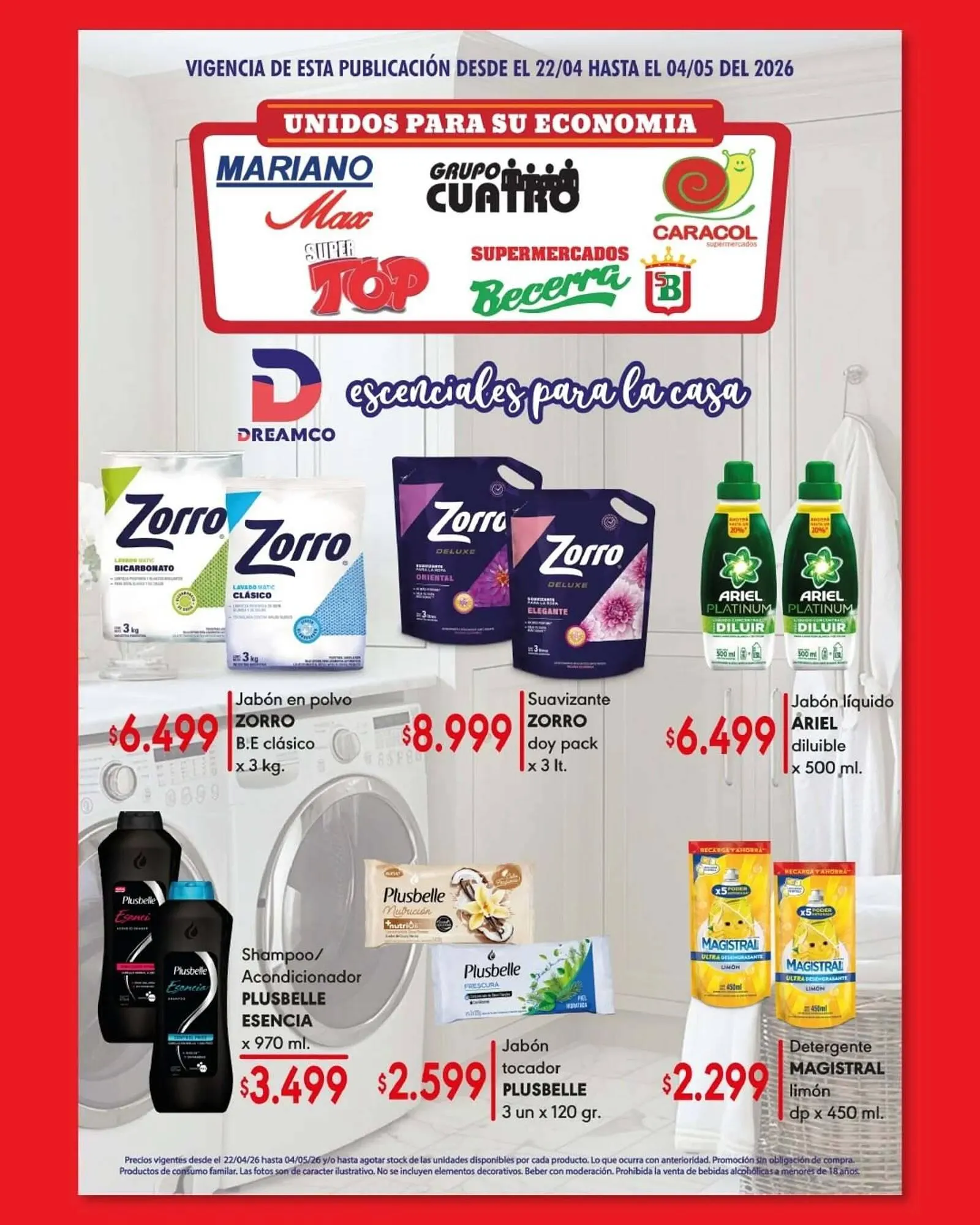 Ofertas de Catálogo Supermercados Caracol 23 de abril al 4 de mayo 2026 - Página 4 del catálogo