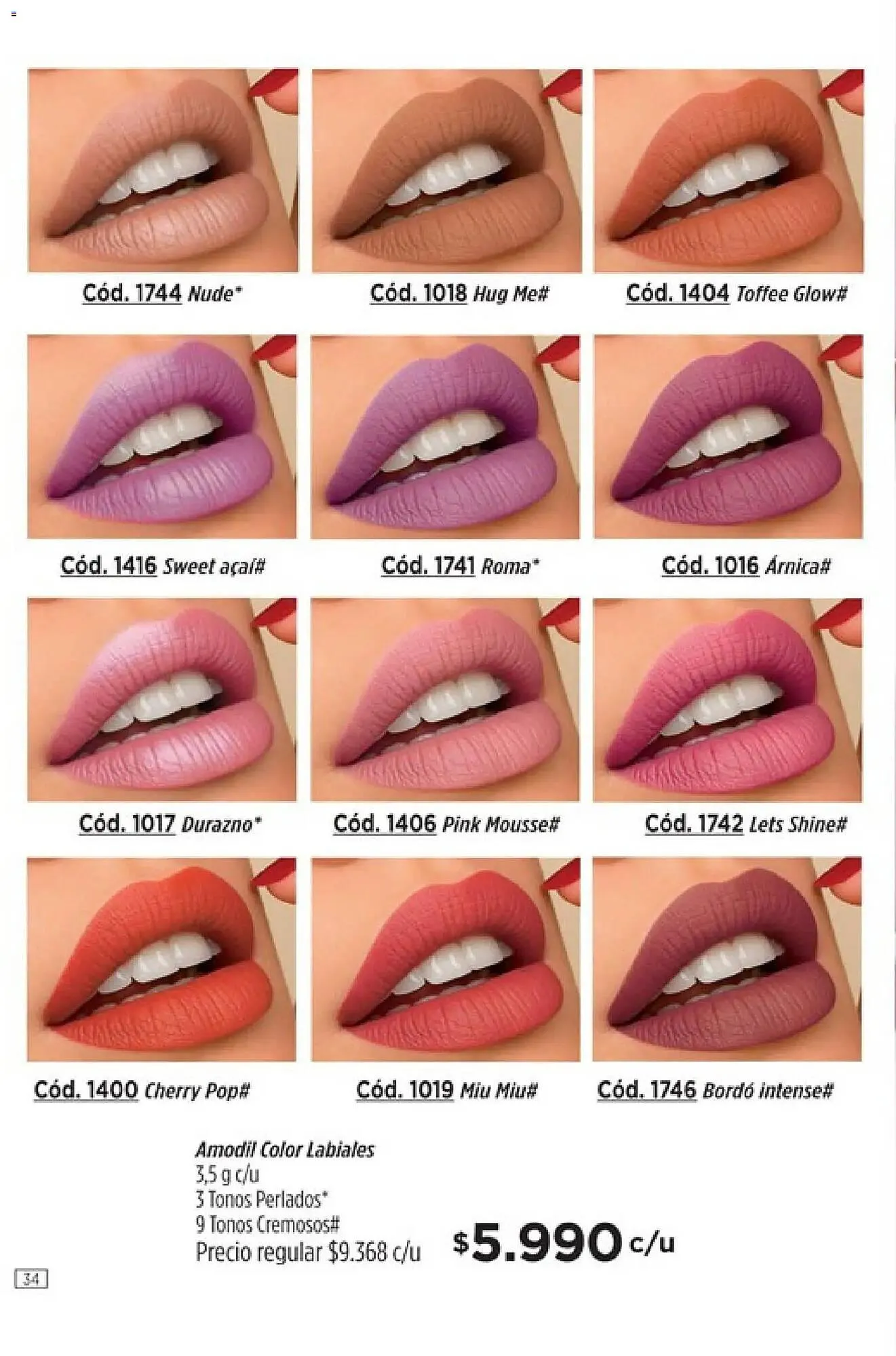 Ofertas de Catálogo Amodil 30 de noviembre al 31 de diciembre 2025 - Página 34 del catálogo