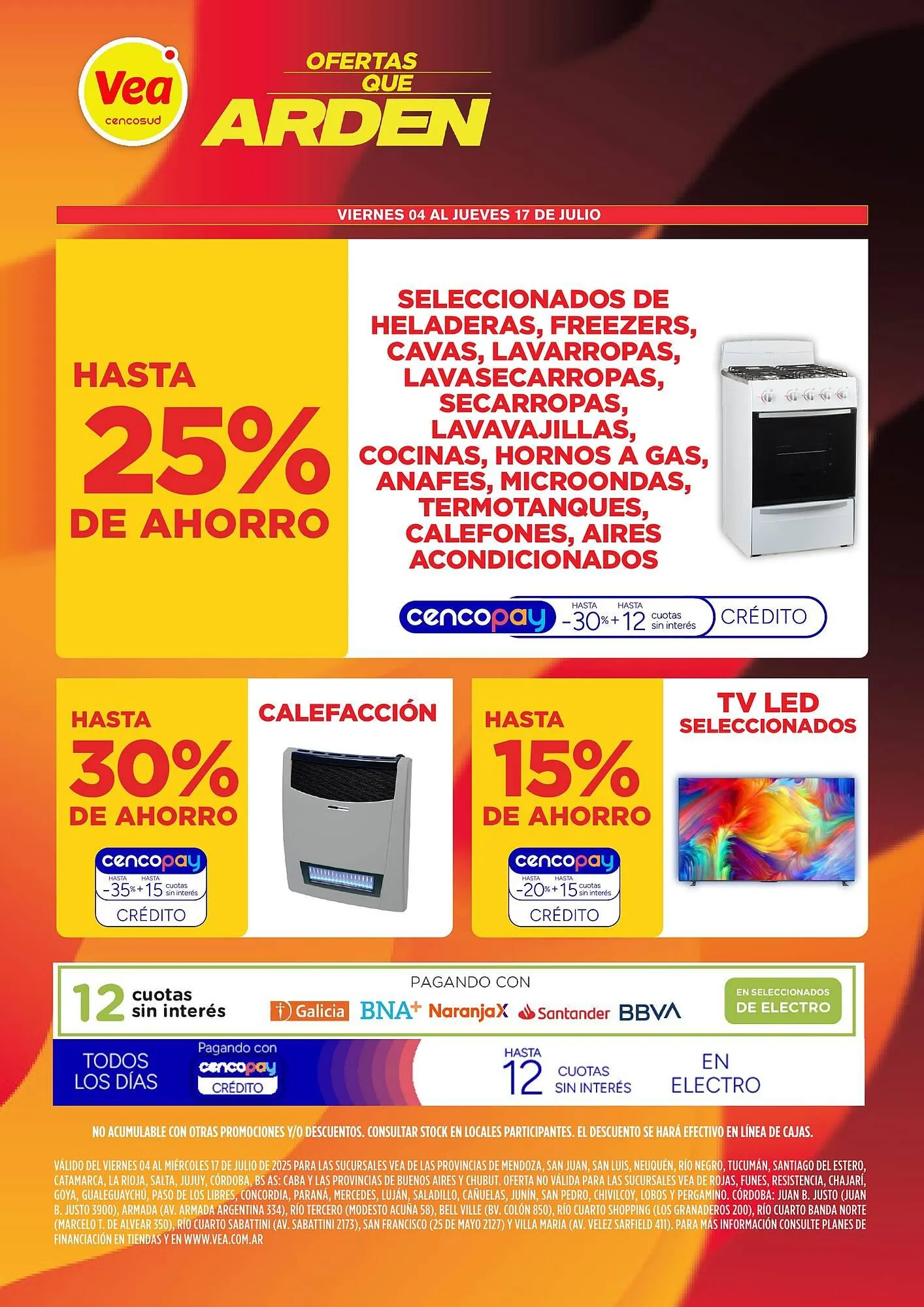 Ofertas de Catálogo Supermercados Vea 10 de julio al 17 de julio 2025 - Página 1 del catálogo