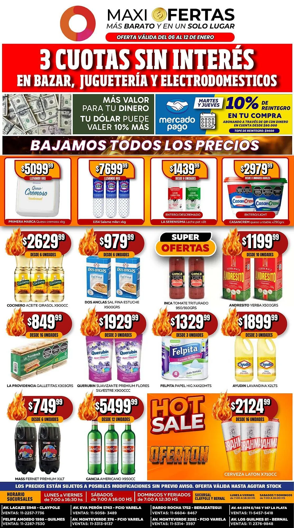 Ofertas de Catálogo Maxi Ofertas 6 de enero al 12 de enero 2026 - Página 1 del catálogo