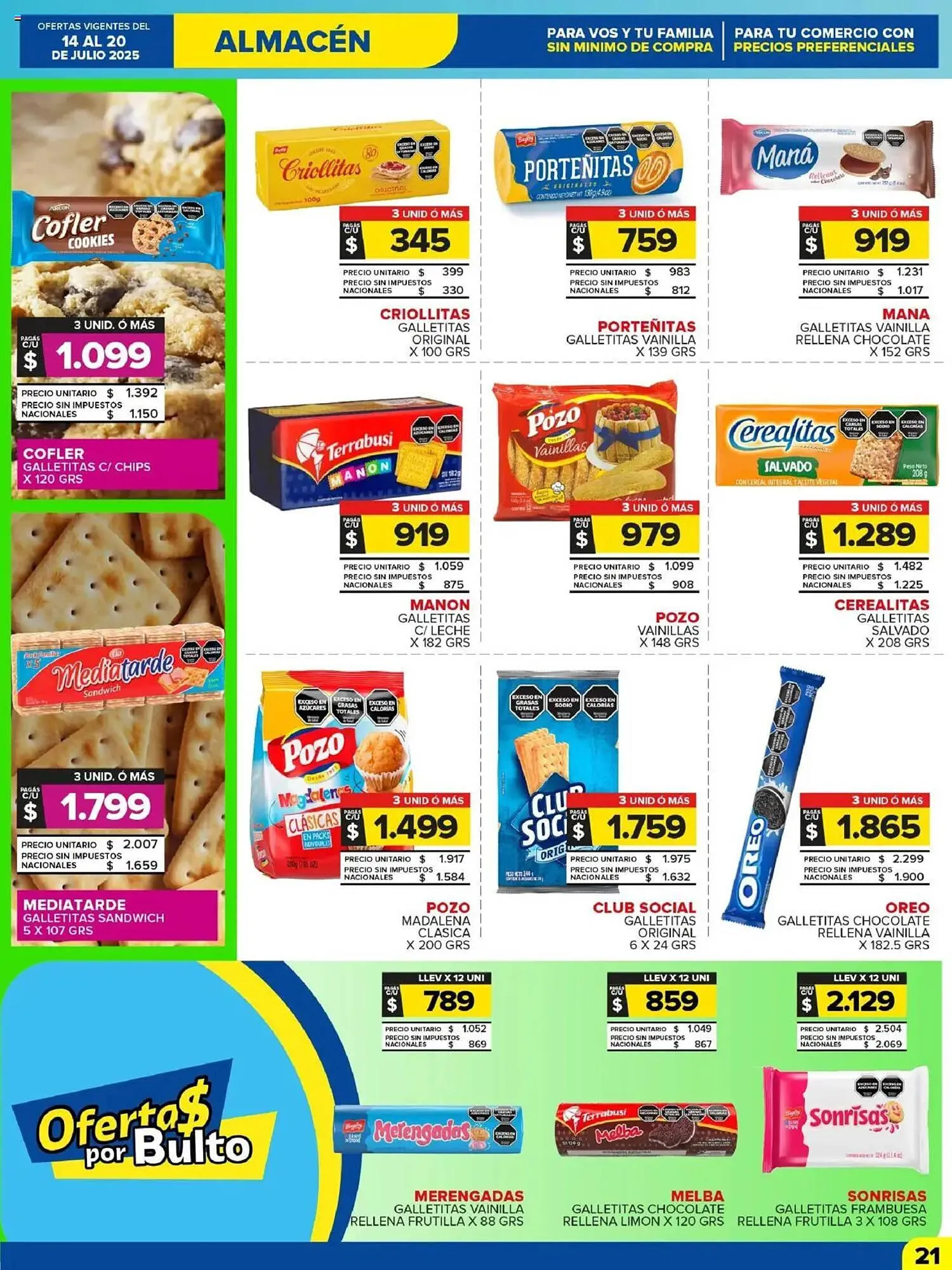 Ofertas de Catálogo Carrefour Maxi 14 de julio al 20 de julio 2025 - Página 21 del catálogo
