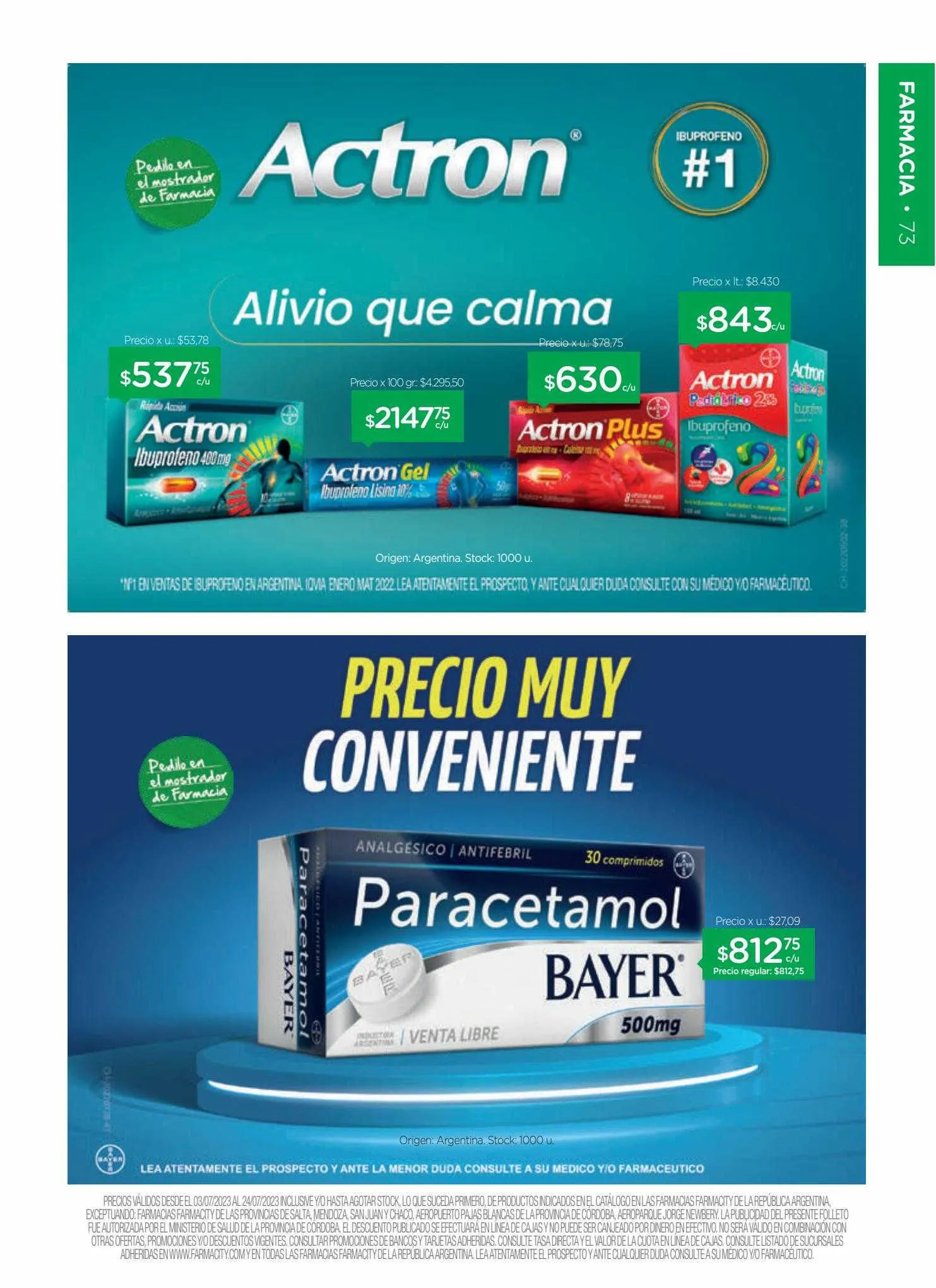 Ofertas de Catálogo Farmacity 7 de julio al 25 de julio 2023 - Página 72 del catálogo