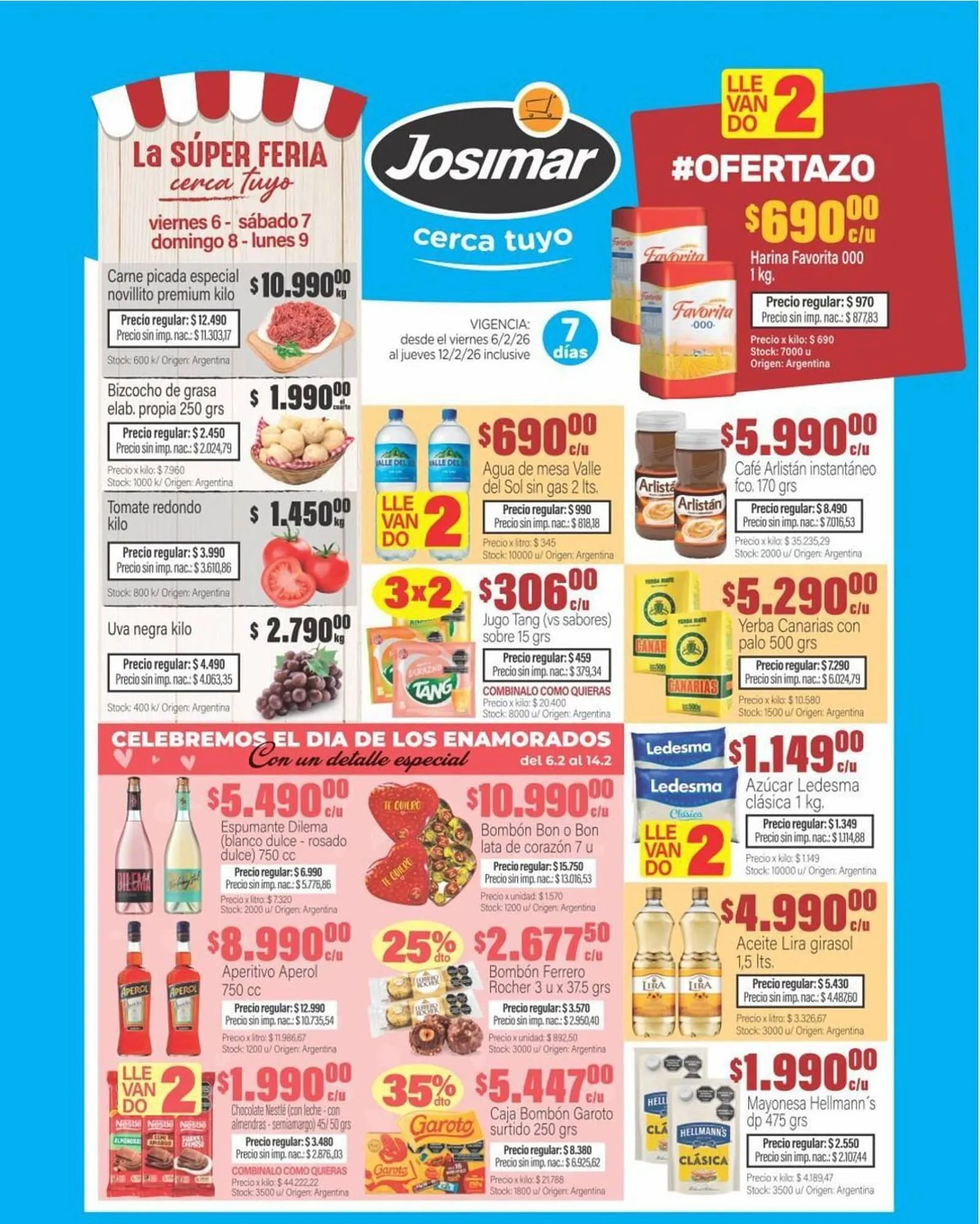 Ofertas de Catálogo Josimar 2 de junio al 2 de diciembre 2026 - Página 1 del catálogo