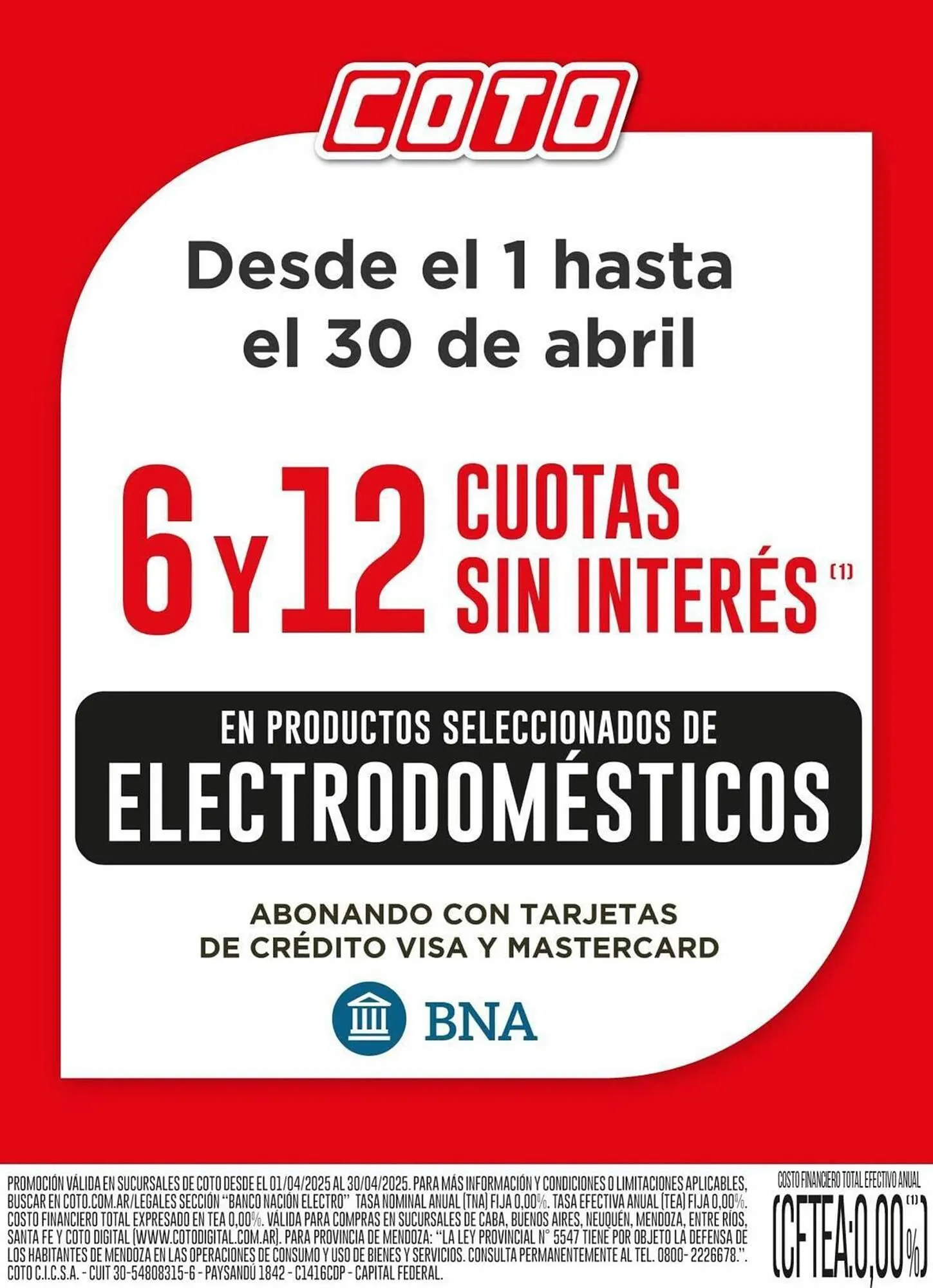 Ofertas de Catálogo Coto 7 de abril al 16 de abril 2025 - Página 1 del catálogo
