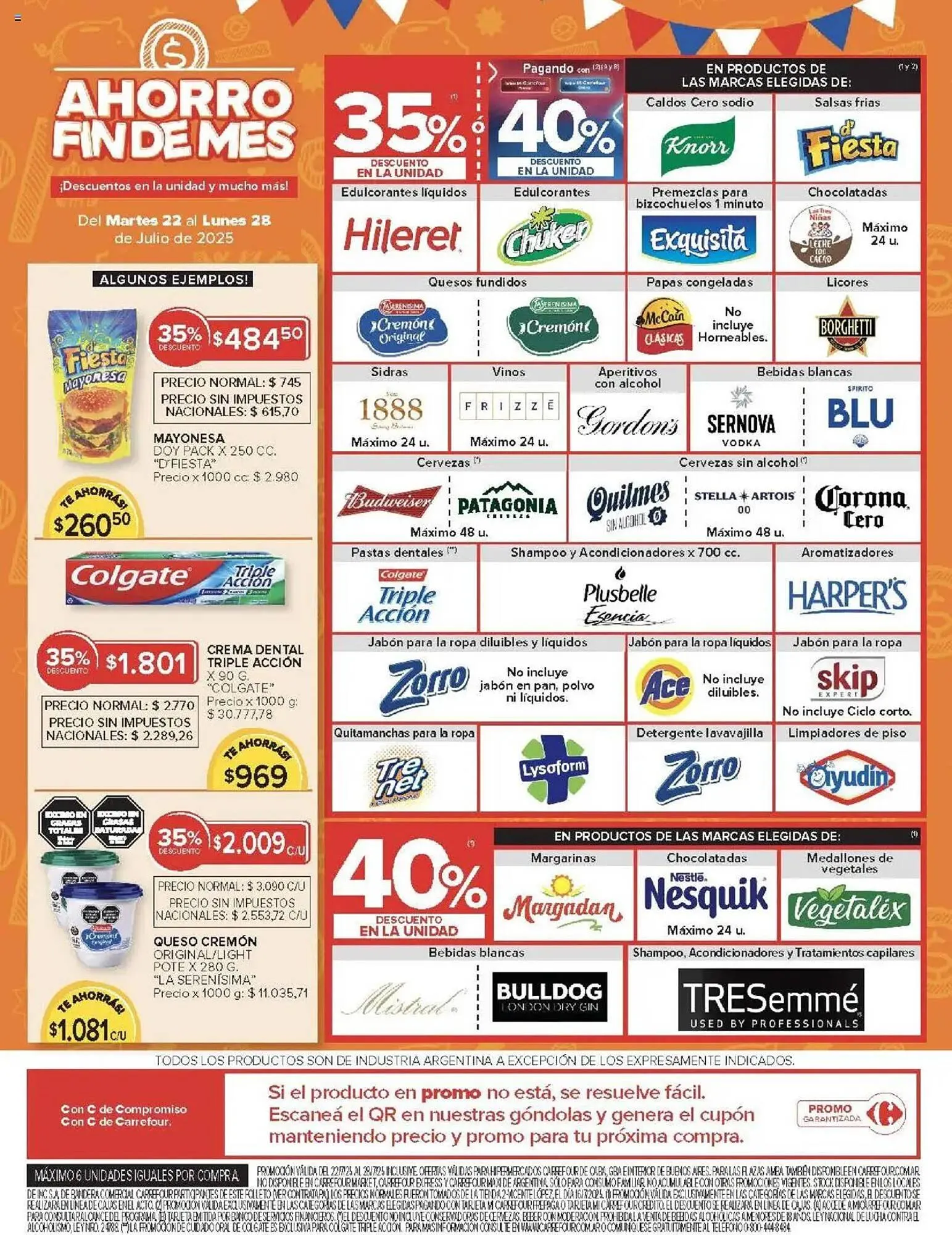 Ofertas de Catálogo Carrefour 22 de julio al 28 de julio 2025 - Página 6 del catálogo