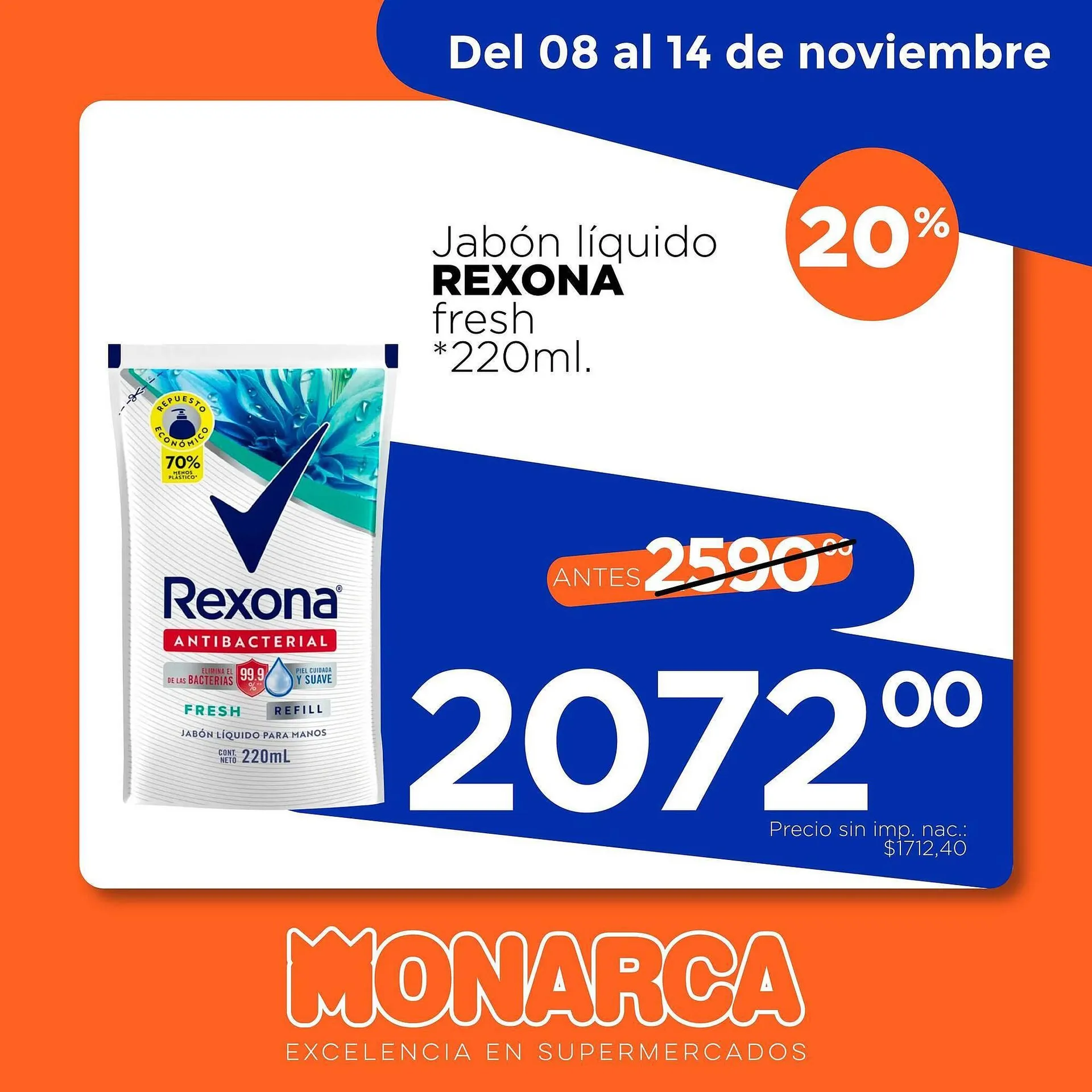 Ofertas de Catálogo Supermercados Monarca 8 de noviembre al 14 de noviembre 2025 - Página 3 del catálogo