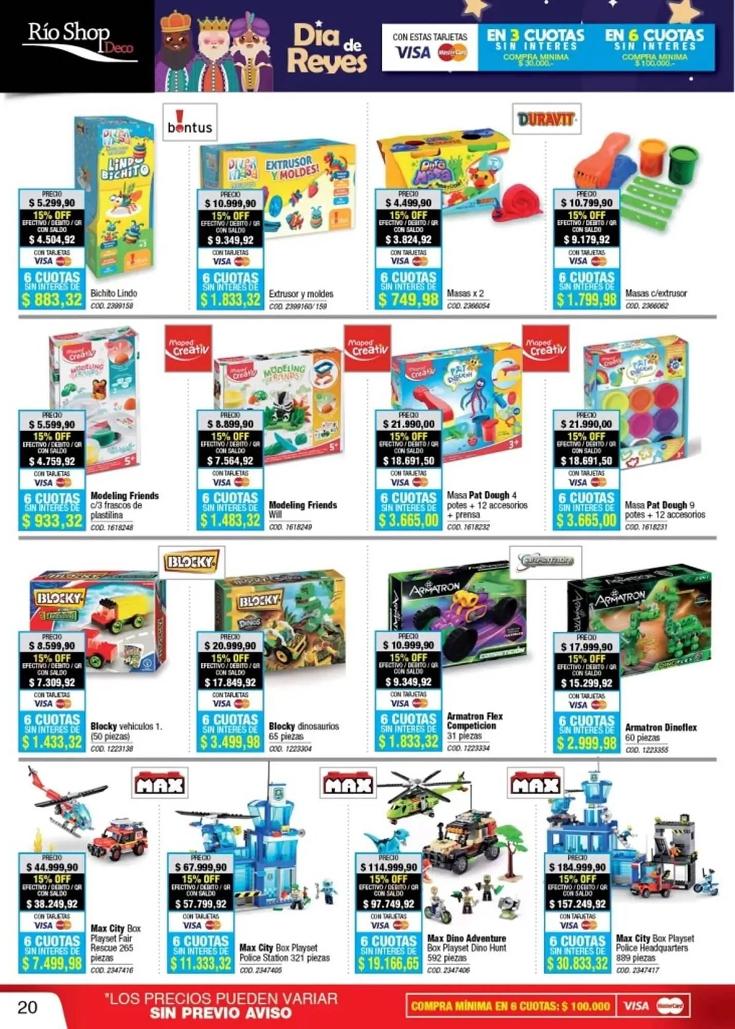 Ofertas de Catálogo Rio Shop Deco 6 de enero al 6 de enero 2026 - Página 20 del catálogo