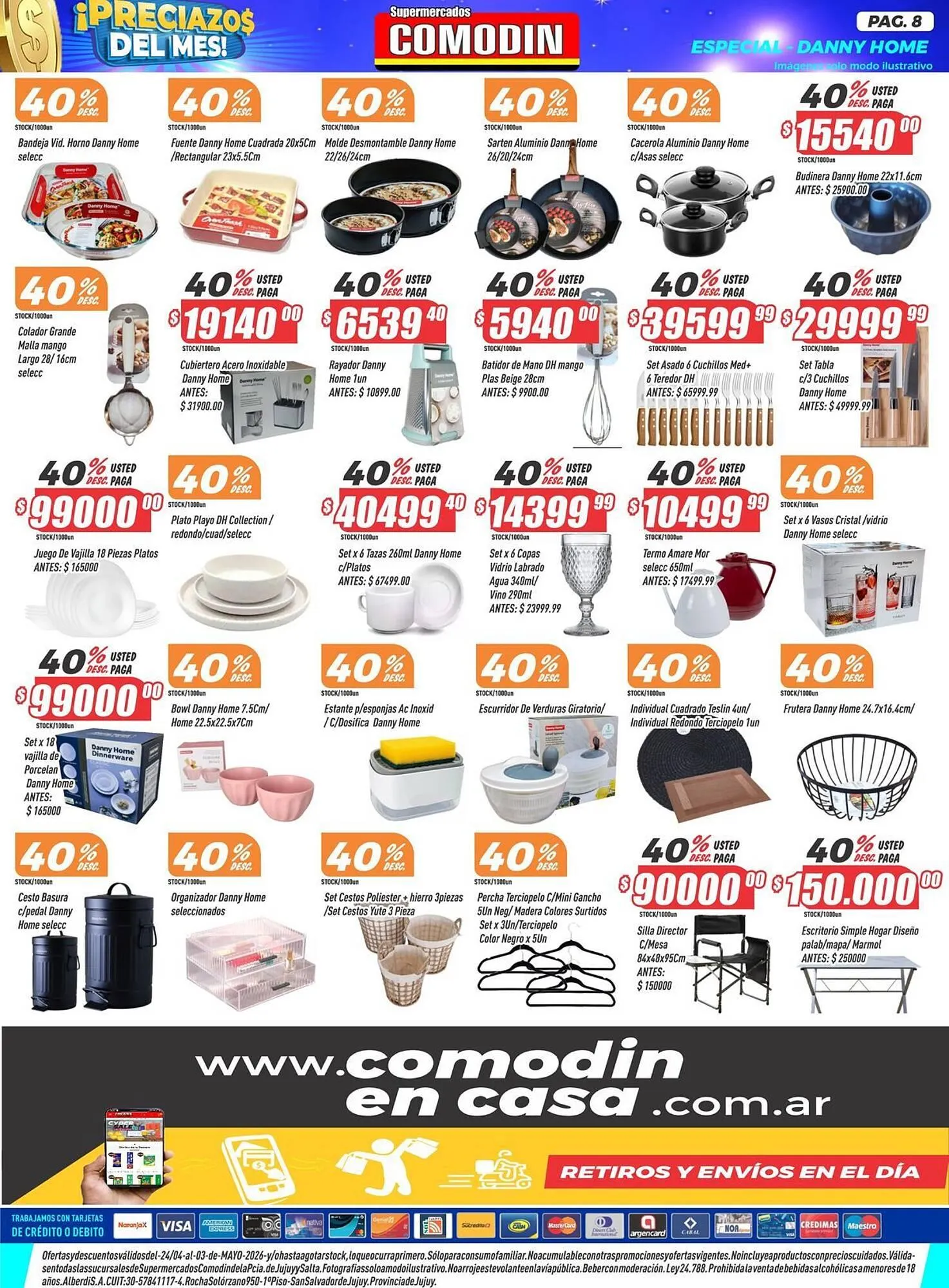 Ofertas de Catálogo Supermercados Comodin 24 de abril al 3 de mayo 2026 - Página 8 del catálogo