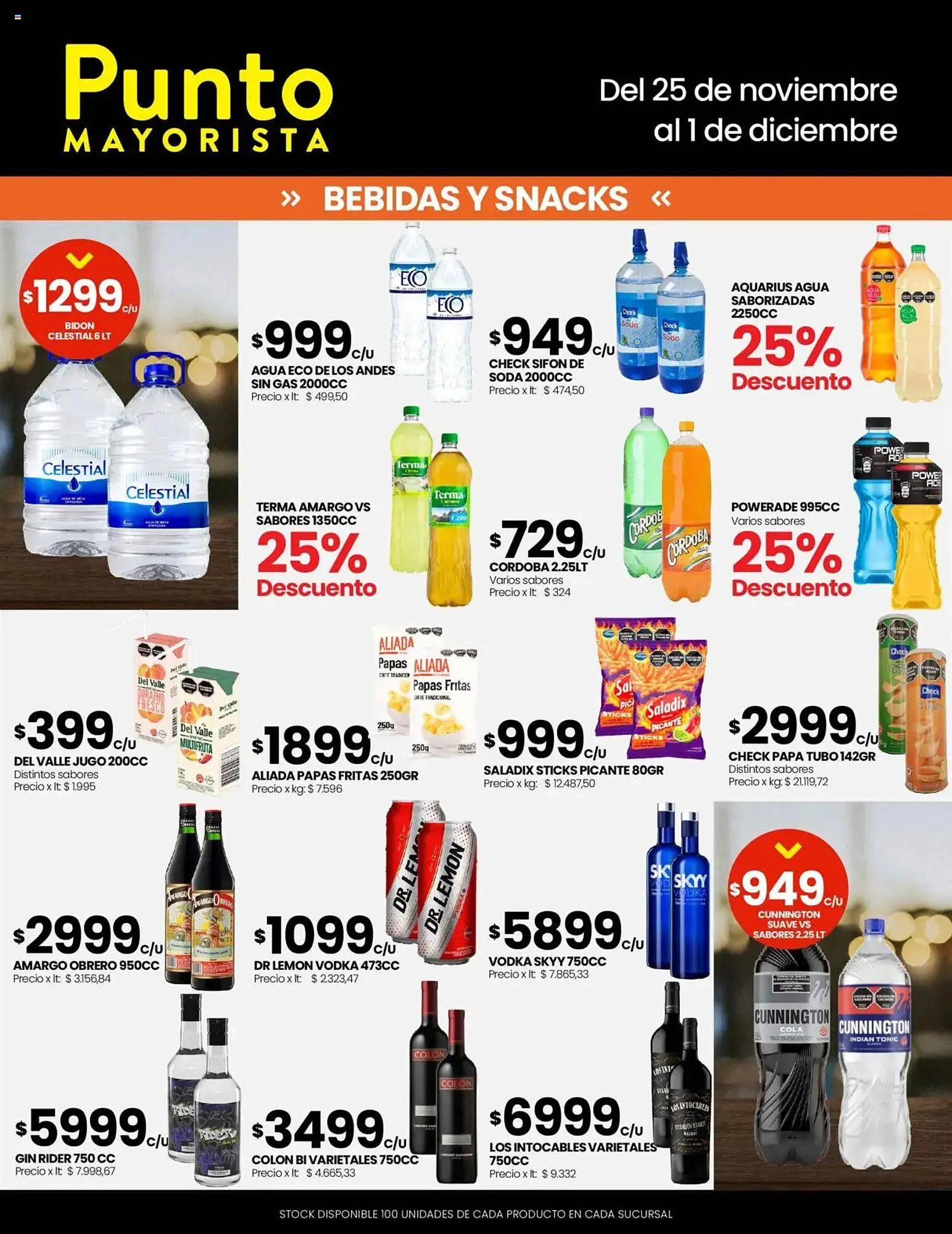 Ofertas de Catálogo Punto Mayorista 25 de noviembre al 1 de diciembre 2024 - Página 7 del catálogo