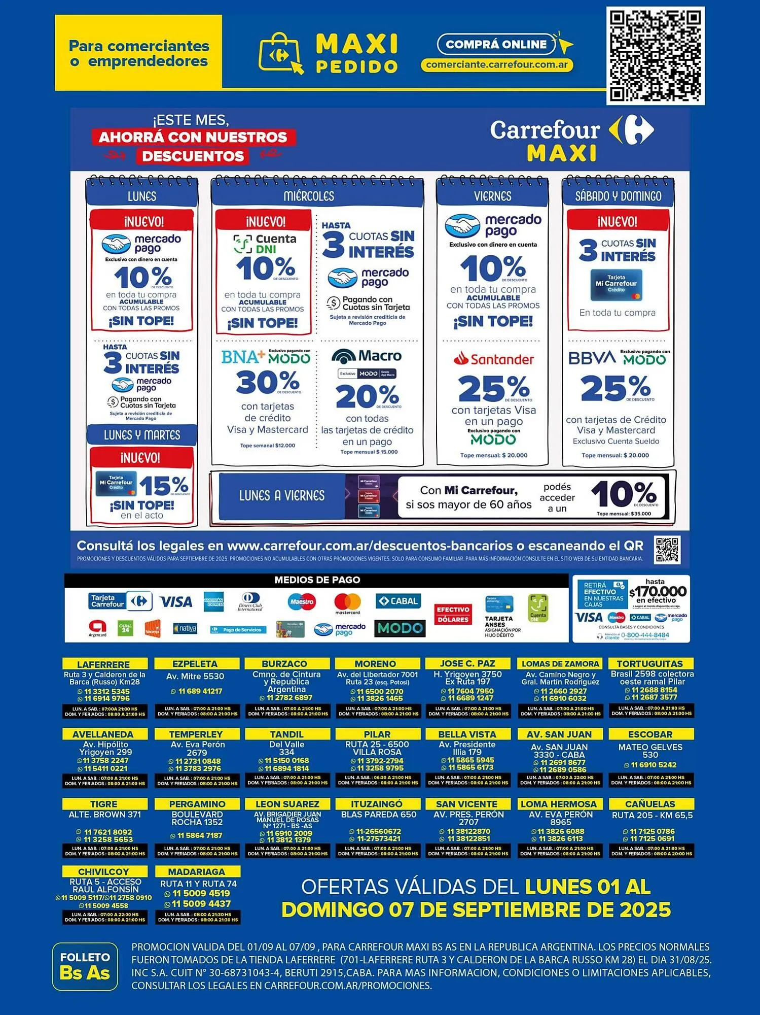 Ofertas de Catálogo Carrefour Maxi 1 de septiembre al 7 de septiembre 2025 - Página 24 del catálogo