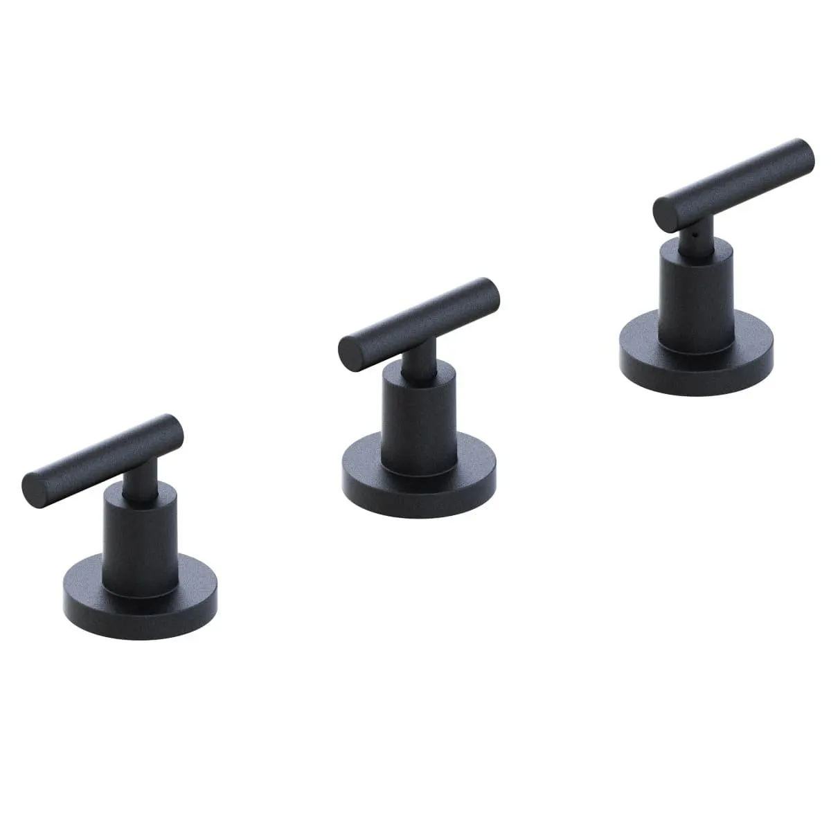 Grifería Para Bidet Sun Lever Black 04507 Hidromet