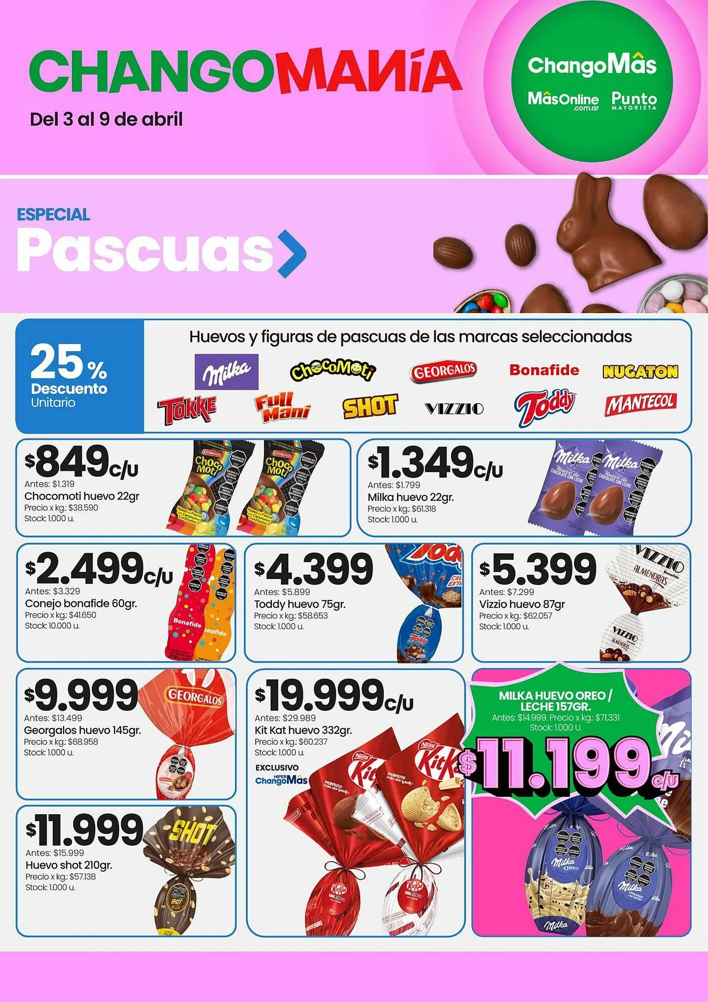 Ofertas de Catálogo Changomas 3 de abril al 9 de abril 2025 - Página 10 del catálogo