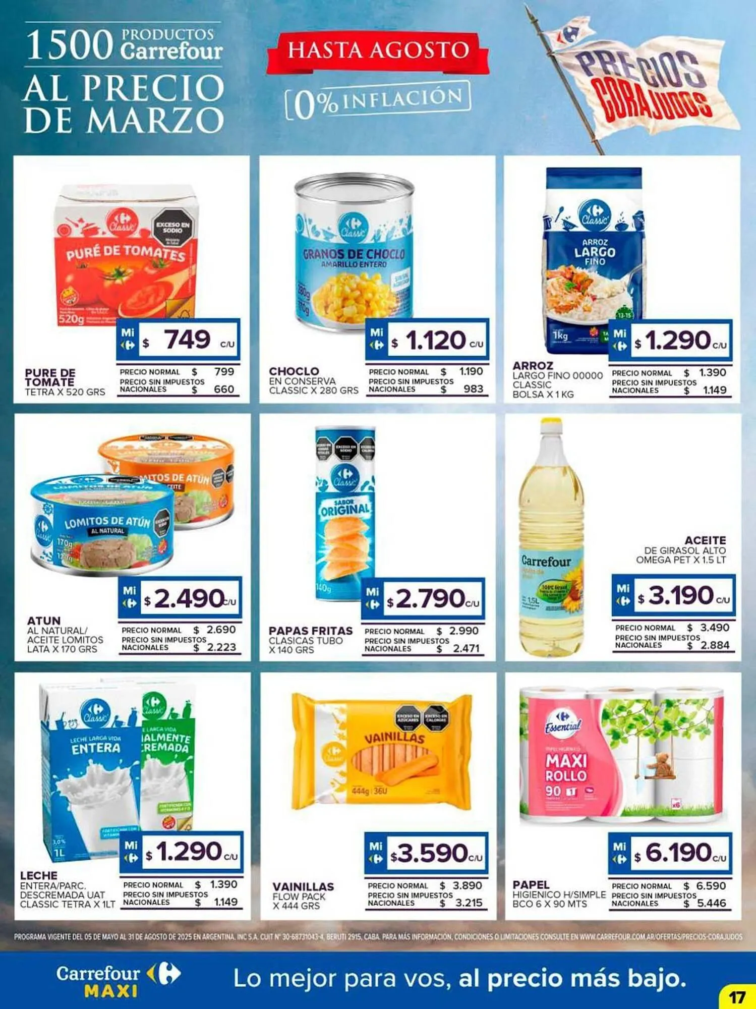 Ofertas de Catálogo Carrefour Maxi 11 de agosto al 17 de agosto 2025 - Página 17 del catálogo