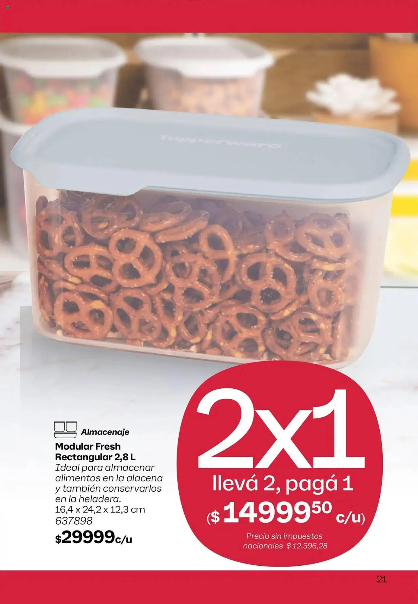 Ofertas de Catálogo Tupperware 23 de julio al 6 de agosto 2025 - Página 22 del catálogo