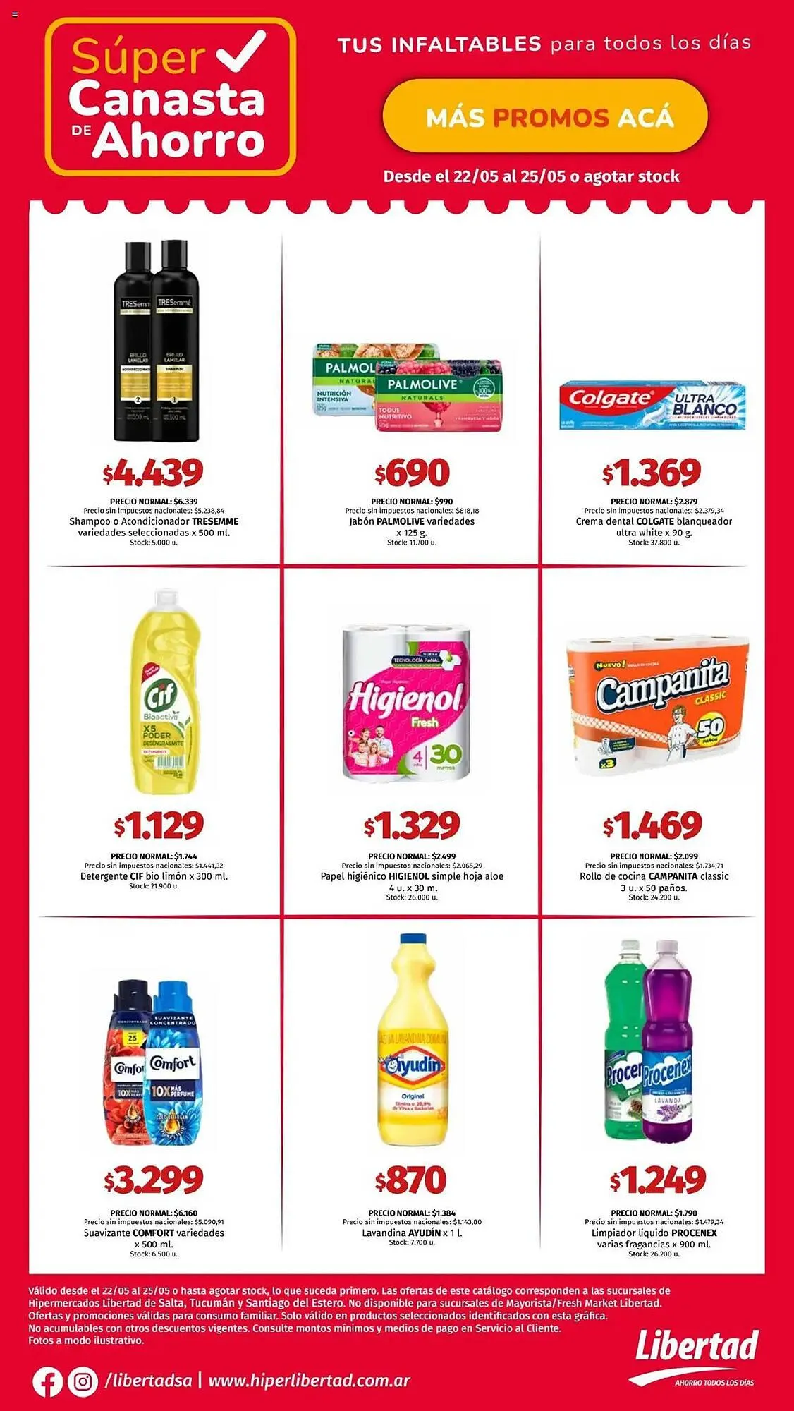 Ofertas de Catálogo Hipermercado Libertad 22 de mayo al 26 de mayo 2025 - Página 4 del catálogo