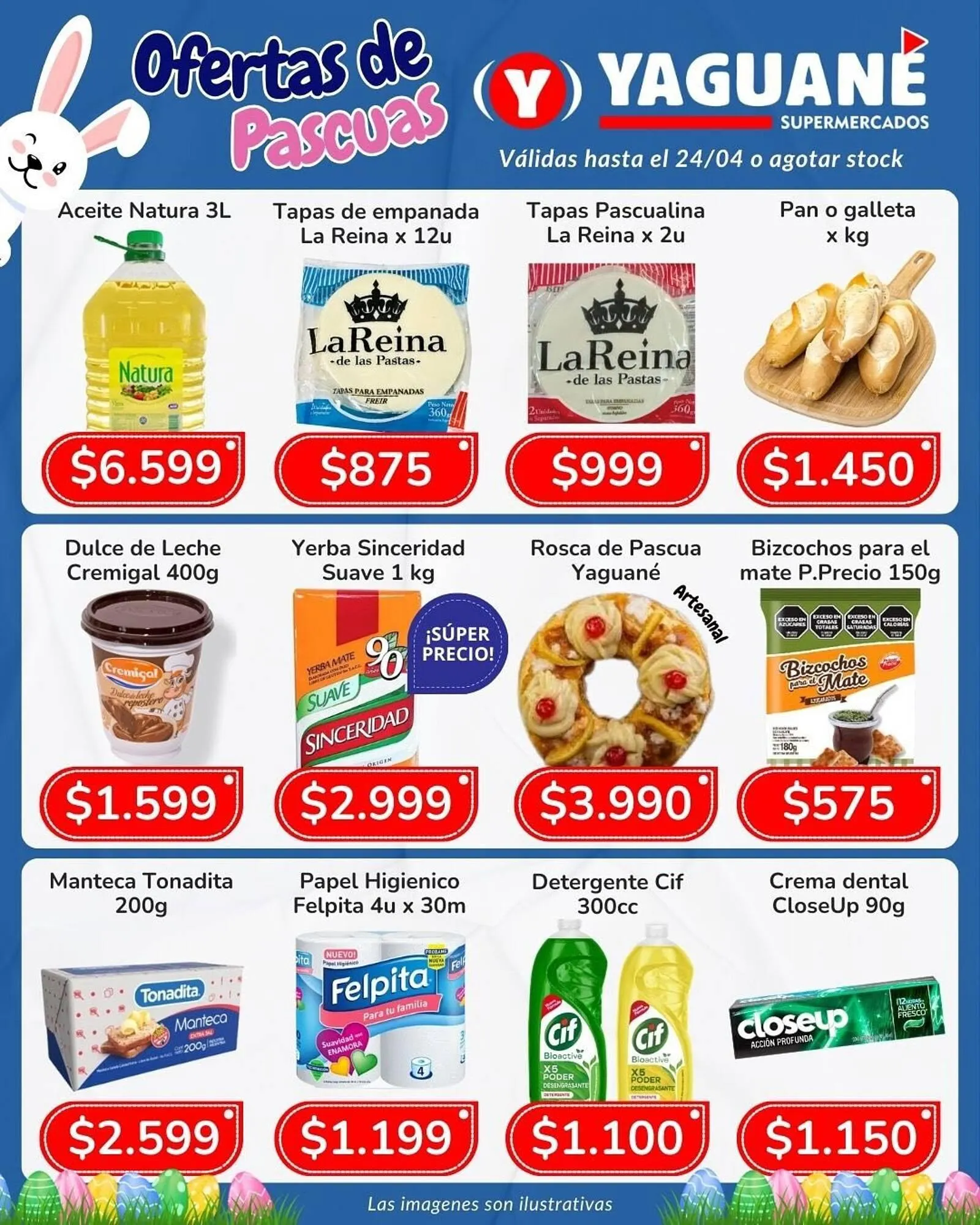 Ofertas de Catálogo Yaguane Supermercados 11 de abril al 24 de abril 2025 - Página 3 del catálogo