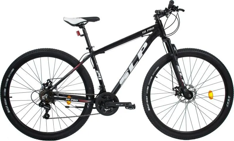 BICICLETA MOUNTAIN BIKE 10 PRO RODADO 29 TALLE 20 NEGRO/GRIS/ROJO -