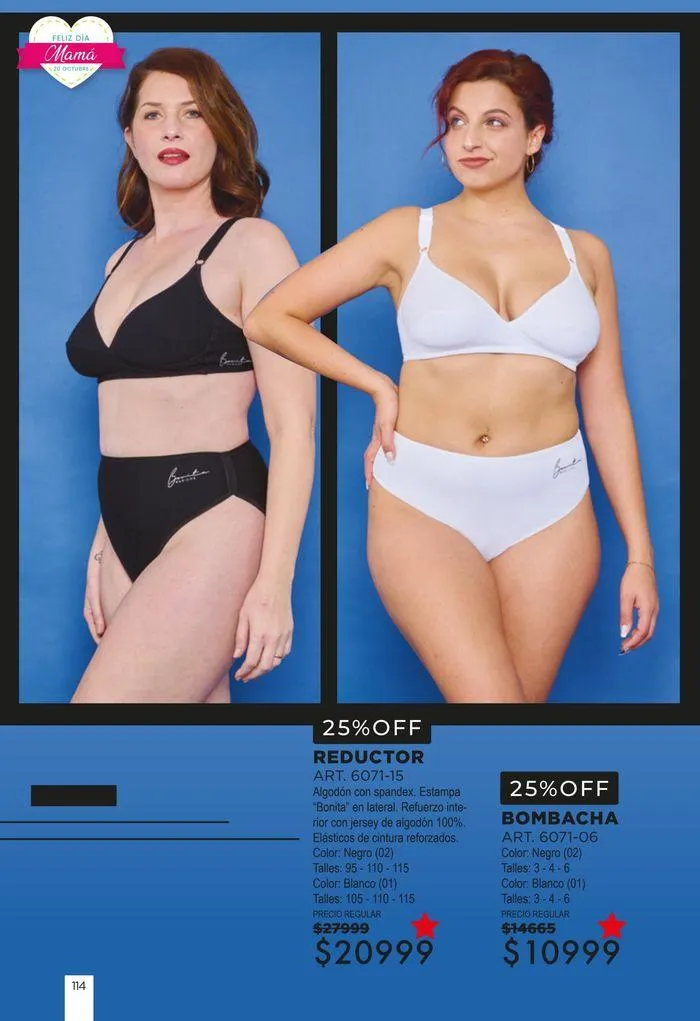 Ofertas de Juana Bonita Catálogo Empresaria 2409 23 de agosto al 6 de septiembre 2024 - Página 16 del catálogo