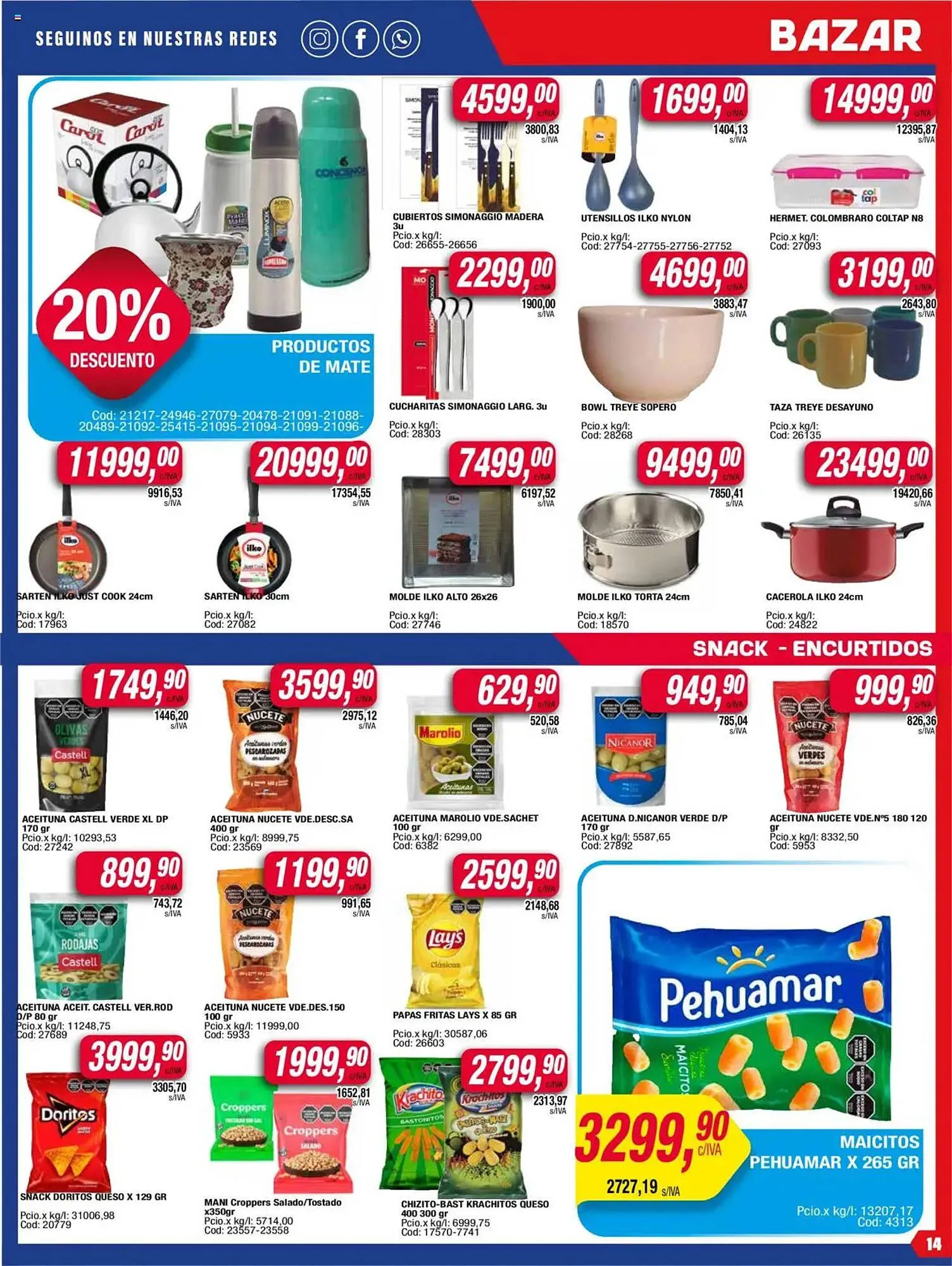 Ofertas de Catálogo Maxiconsumo 18 de agosto al 25 de agosto 2025 - Página 14 del catálogo