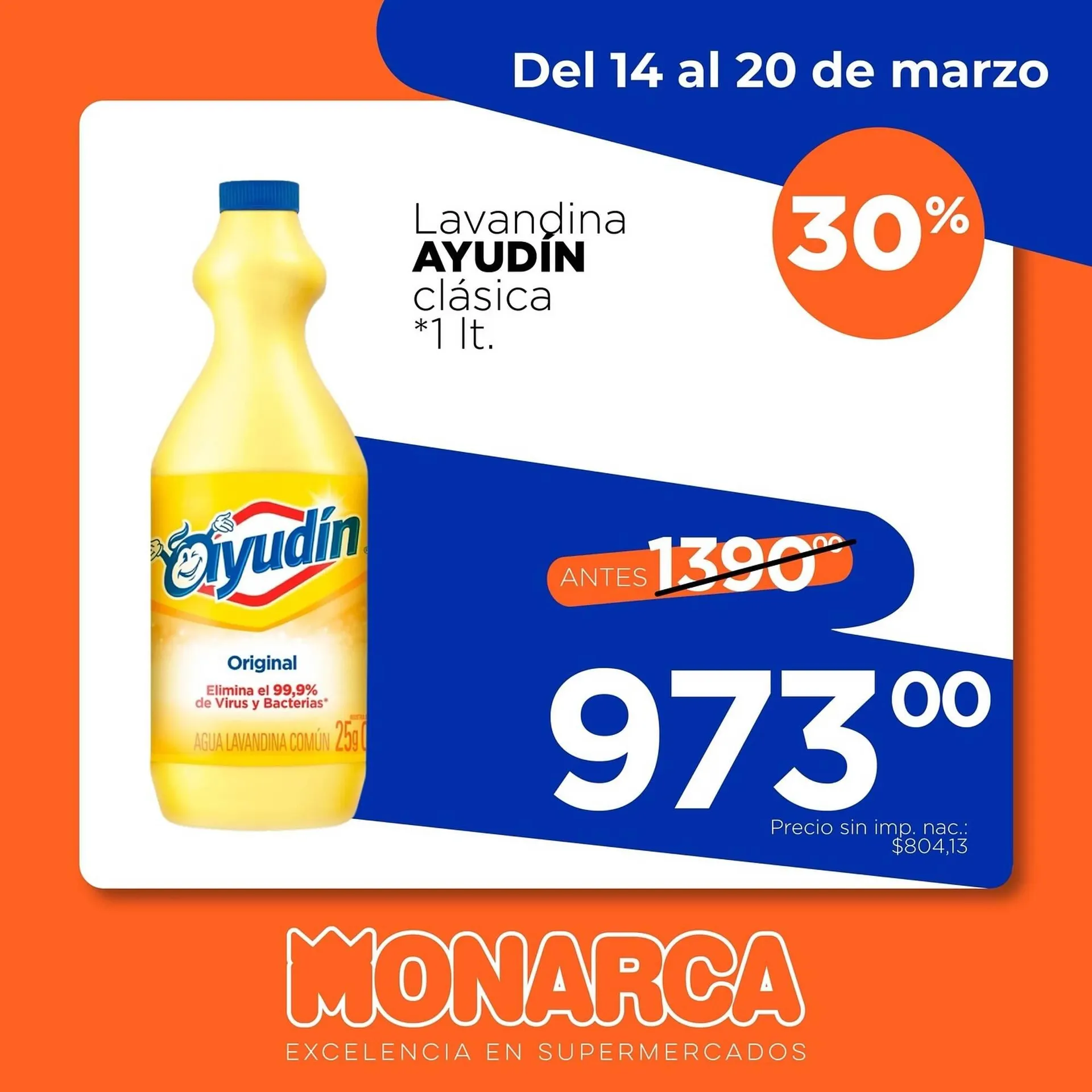 Ofertas de Catálogo Supermercados Monarca 14 de marzo al 20 de marzo 2026 - Página 2 del catálogo