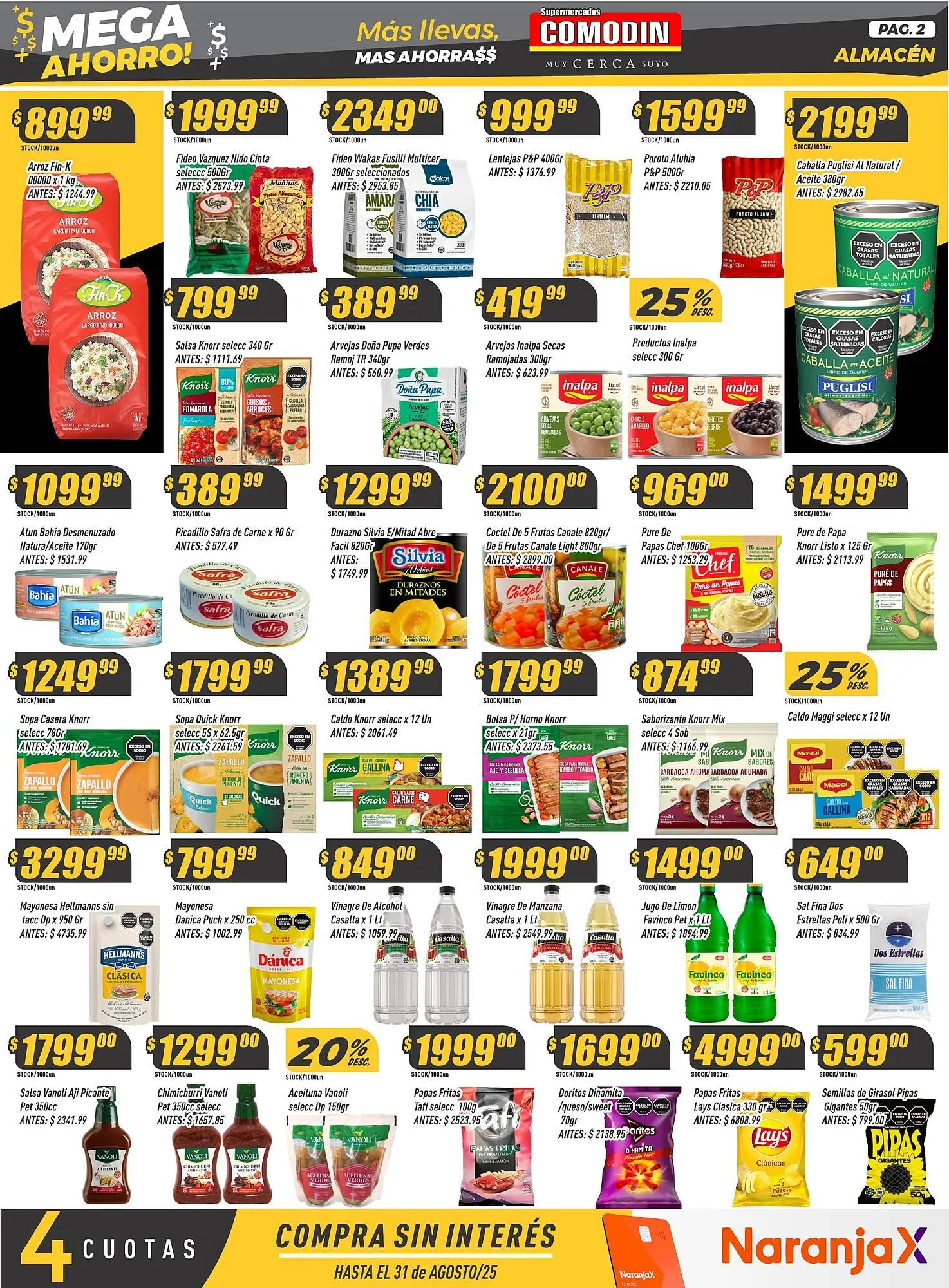 Ofertas de Catálogo Supermercados Comodin 3 de julio al 10 de julio 2025 - Página 2 del catálogo